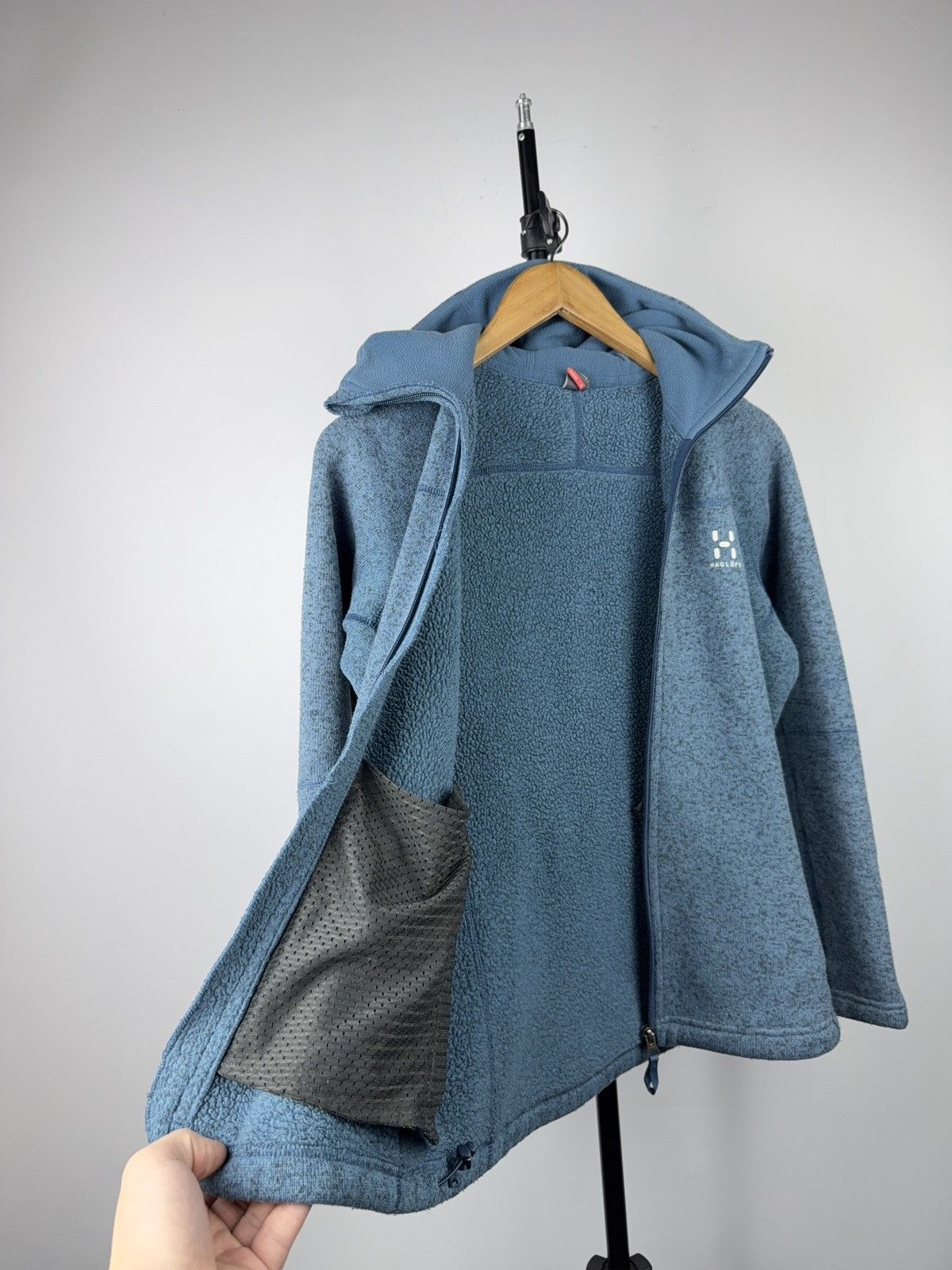 Haglofs Outdoor 00s Haglofs Swook Hood Fleece Jacket Women’s M Size M / US 6-8 / IT 42-44 - 8 Thumbnail
