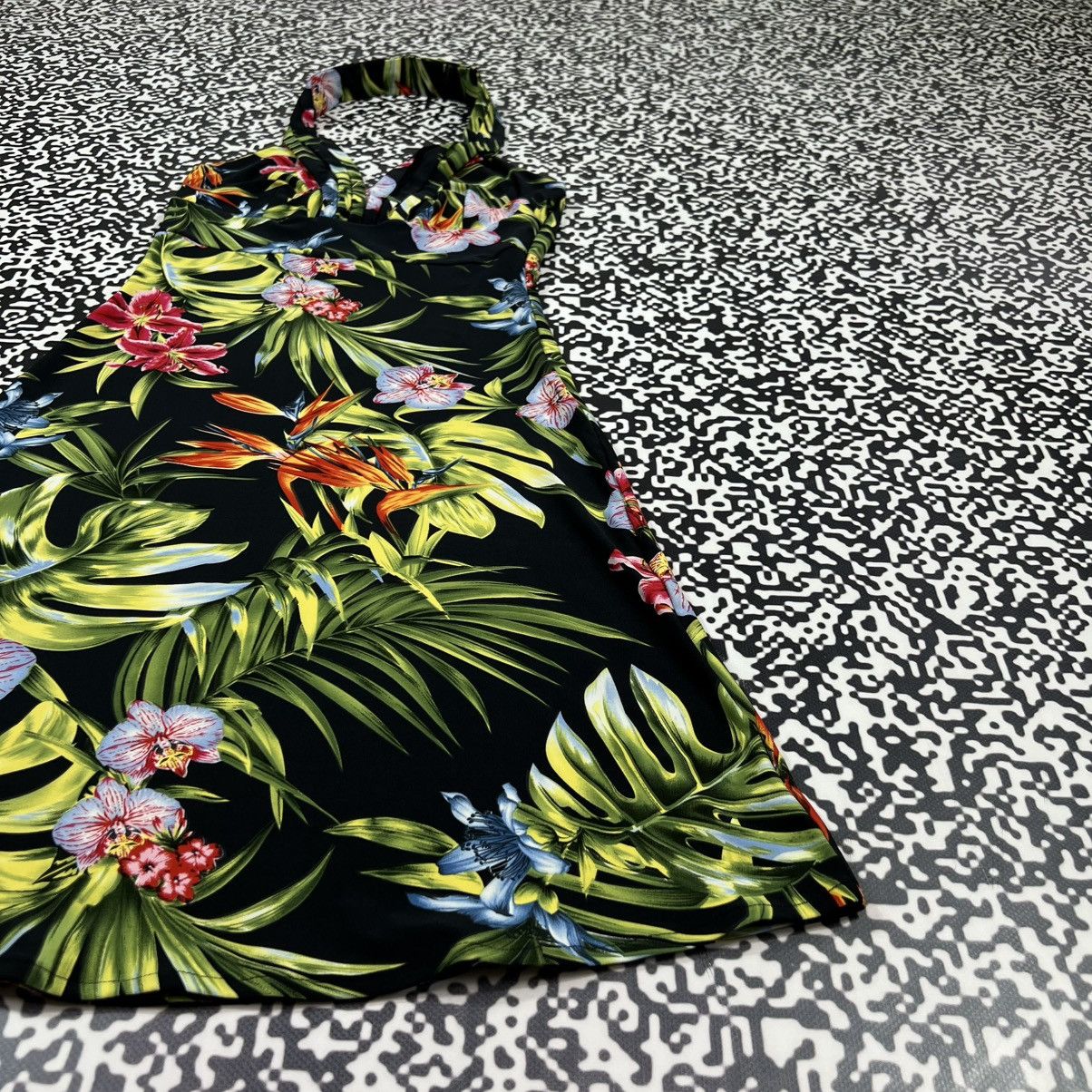 Dolce & Gabbana Vintage 00s Dolce Gabbana Summer Floral Y2K Style Midi Dress Size S / US 4 / IT 40 - 9 Thumbnail