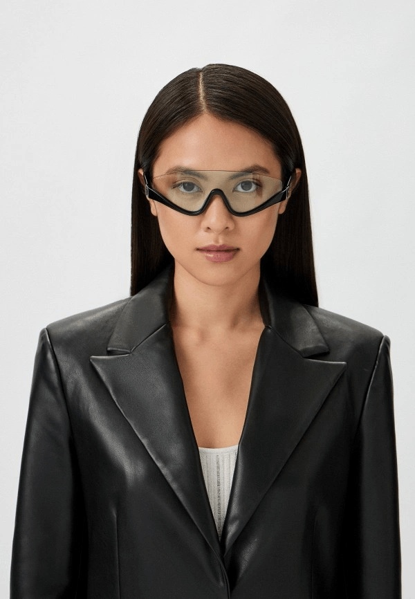 Gucci NEW Gucci GG1650S 005 Unisex Shield Mask Sunglasses GG 1650S Size ONE SIZE - 3 Thumbnail