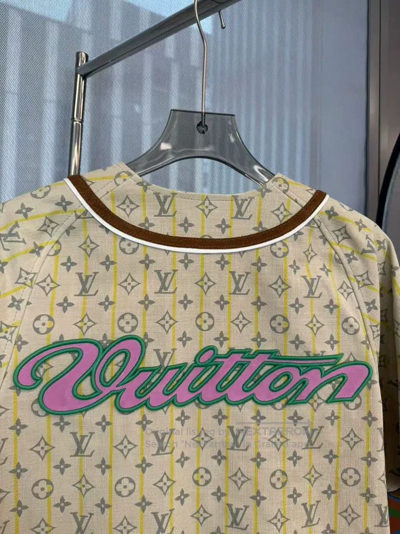 Louis Vuitton Louis Vuitton 25SS Latest Japanese Embroidered Baseball Sh Size US S / EU 44-46 / 1 - 5 Thumbnail