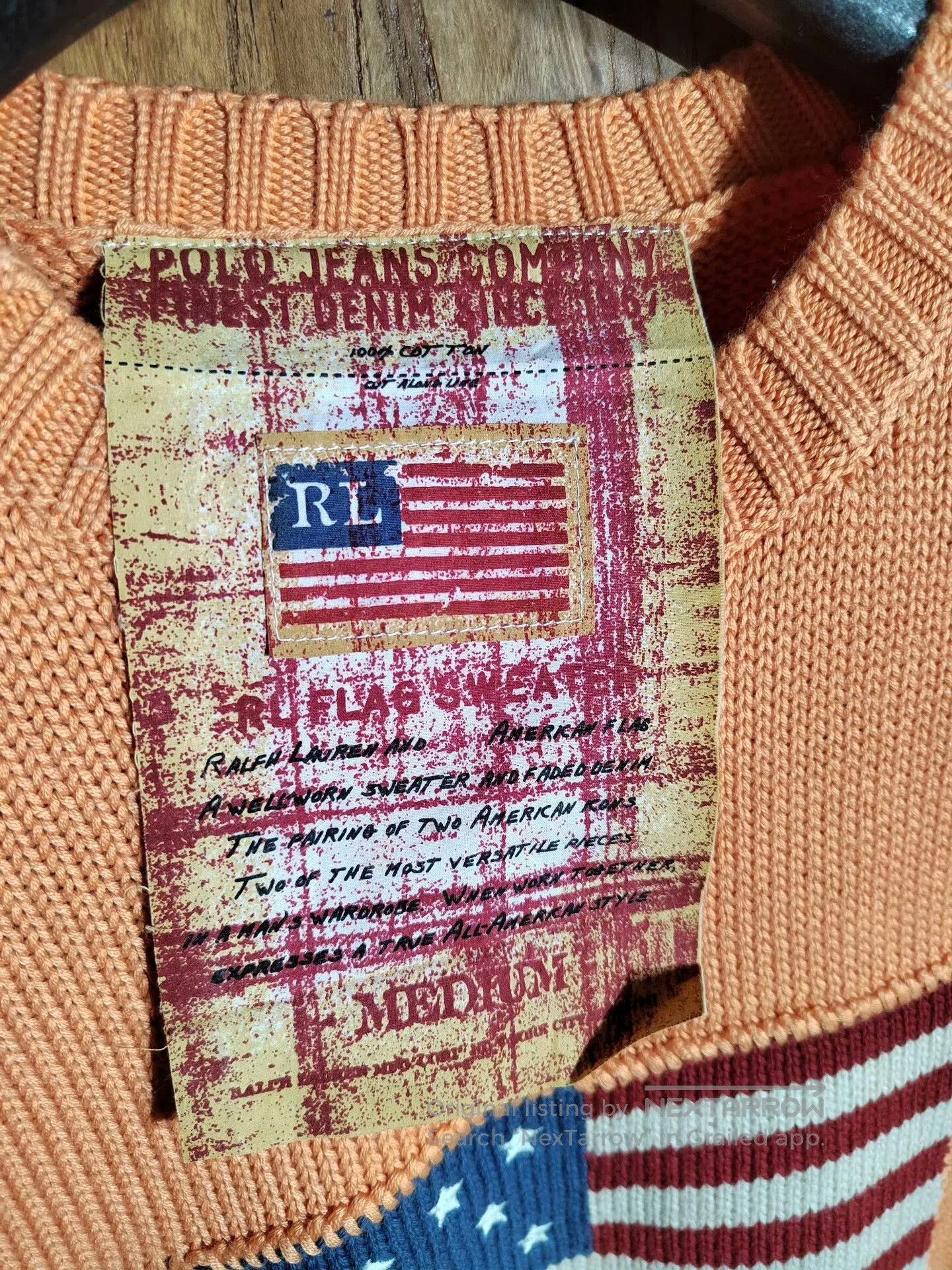 Polo Ralph Lauren Polo Ralph Lauren American Flag Sweater. Size US M / EU 48-50 / 2 - 4 Thumbnail