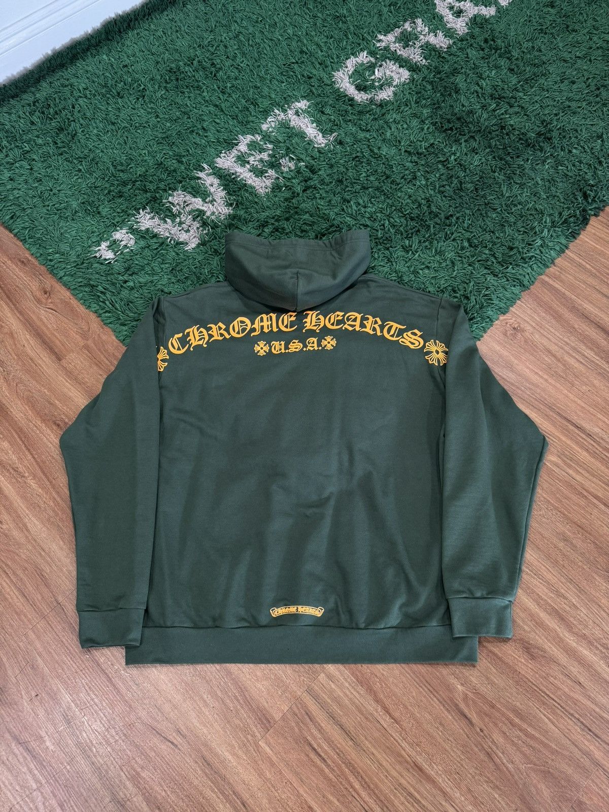 Chrome Hearts Chrome Hearts T Bar Logo Hoodie Size US XL / EU 56 / 4 - 1 Thumbnail