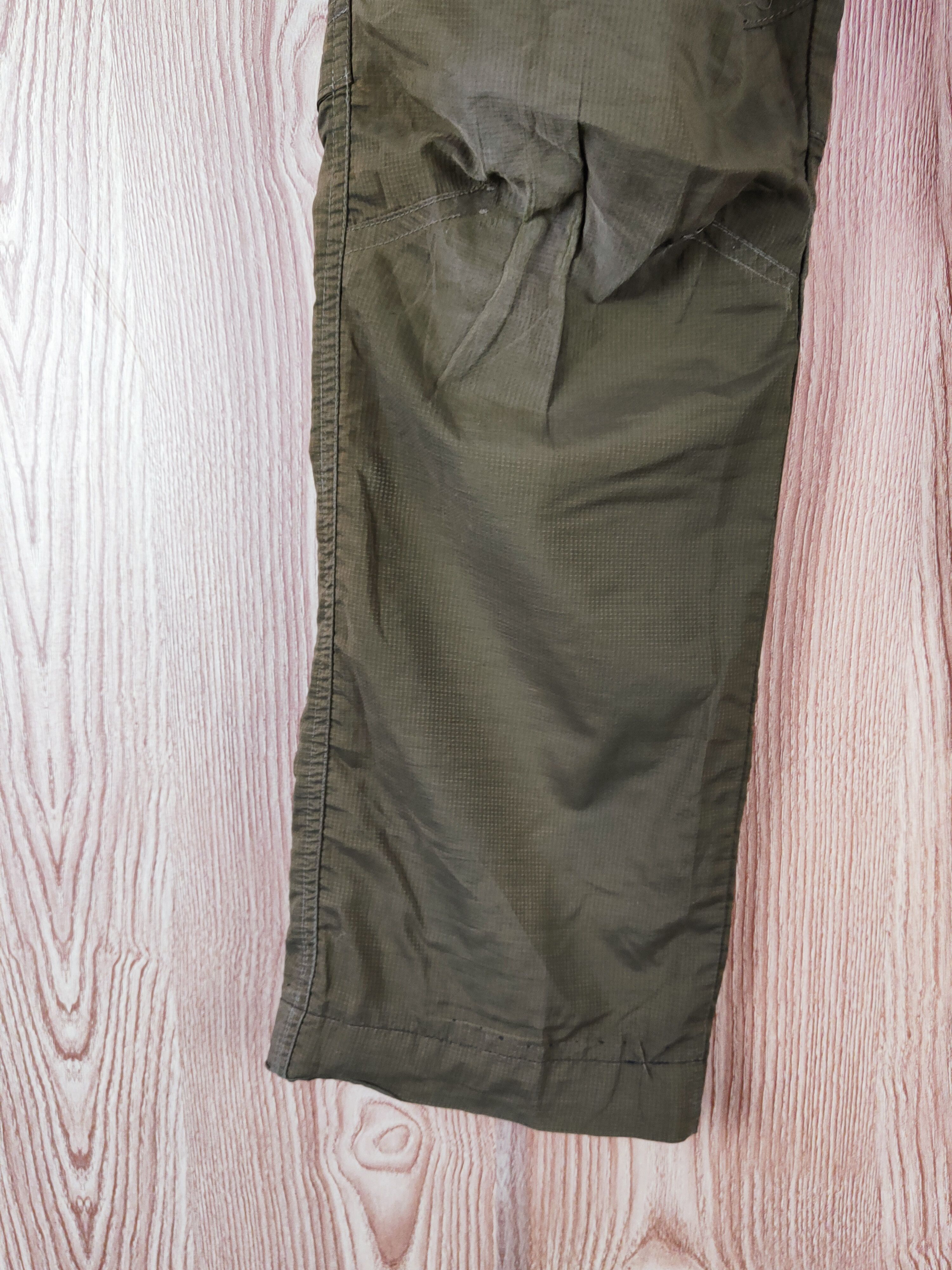 Japanese Brand FieldCore Olive Tactical Cargo hiking track Pants #W522 Size US 32 / EU 48 - 6 Thumbnail
