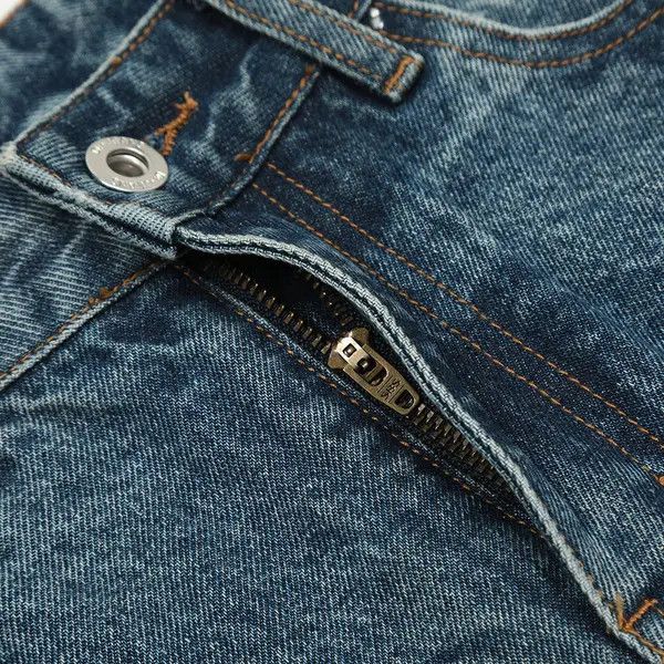 VIBE Lightning Blue Jorts, Baggy Denim Jean Shorts Size US 32 / EU 48 - 5 Thumbnail