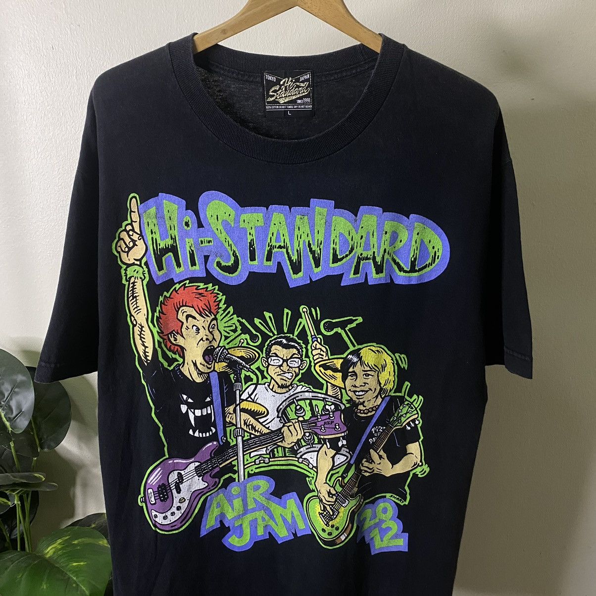Band Tees Vintage 2012 Hi Standard @ Airjam Japanese Rock Band Tee Size US L / EU 52-54 / 3 - 2 Thumbnail