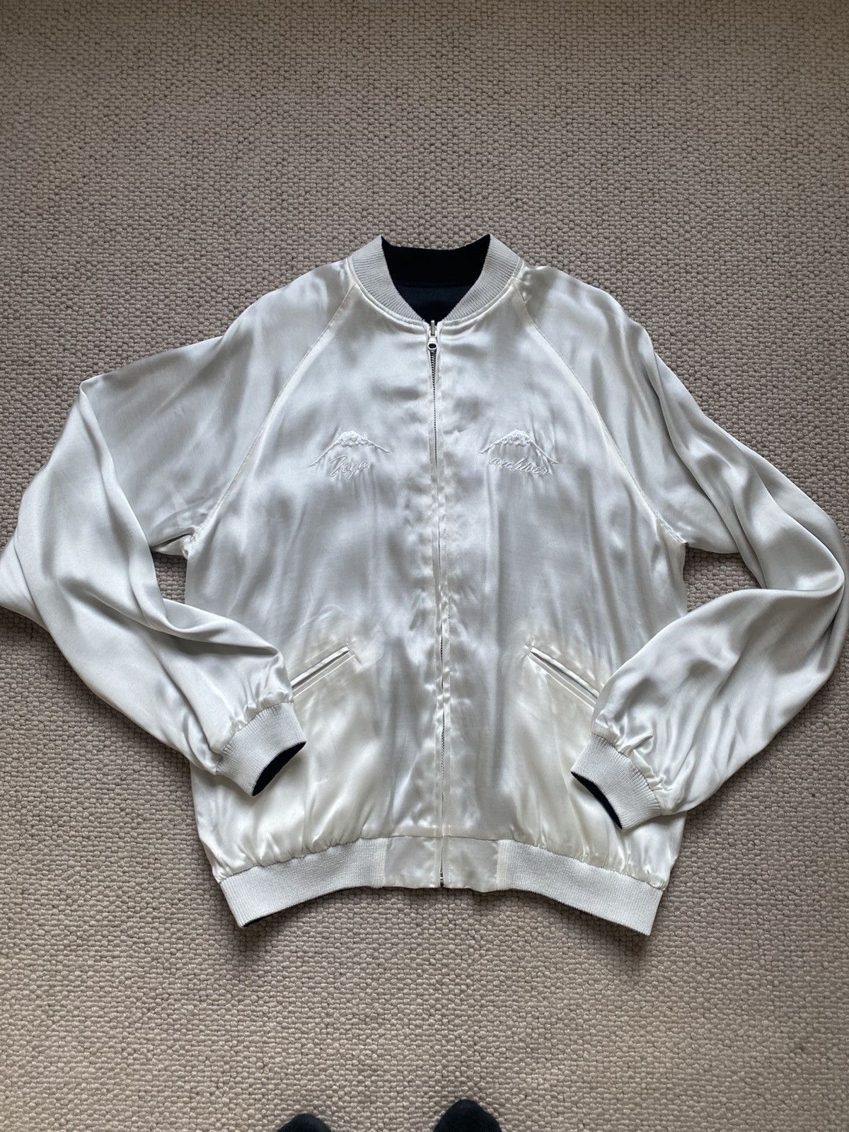 TOGA VIRILIS Toga Virilis × Boy's Own embroidered bomber jacket Size US XL / EU 56 / 4 - 8 Thumbnail