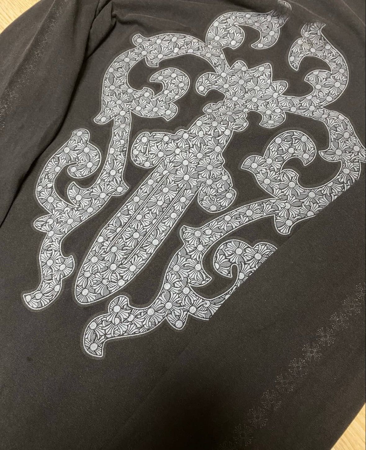 00s Chrome Hearts Vine Dagger Longsleeve Tshirt