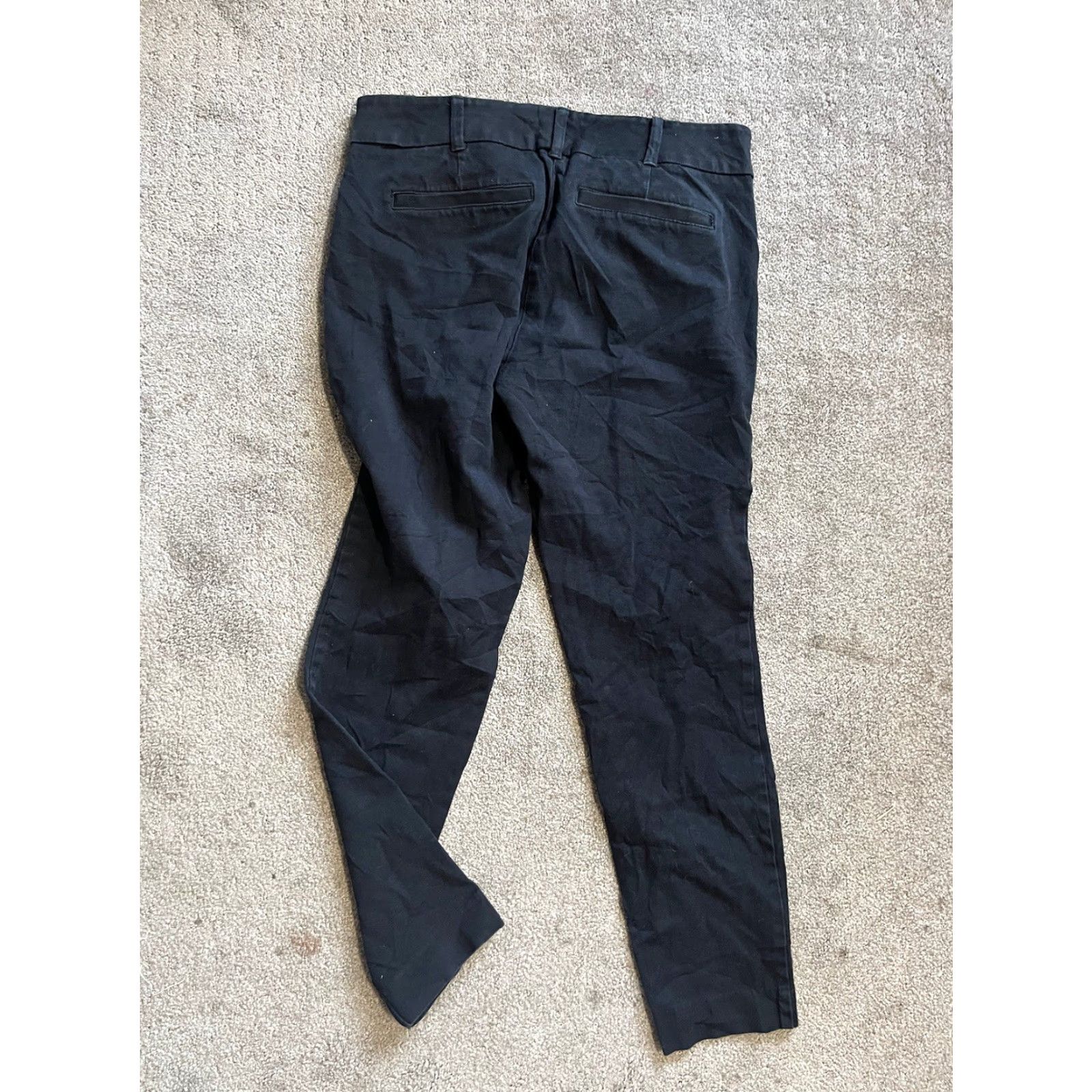 Avenue New York & Company Stretch Pants Women Size 6 Black Ankle Pants Size 28" / US 6 / IT 42 - 3 Thumbnail