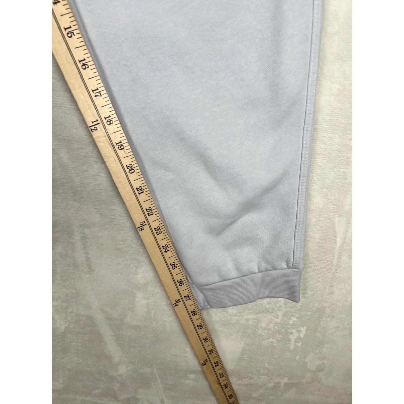 Nike Nike Sweatpants Women 2XL Light Blue Fleece Joggers Swoosh Logo Athletic Pants Size 40" / US 18 - 3 Thumbnail