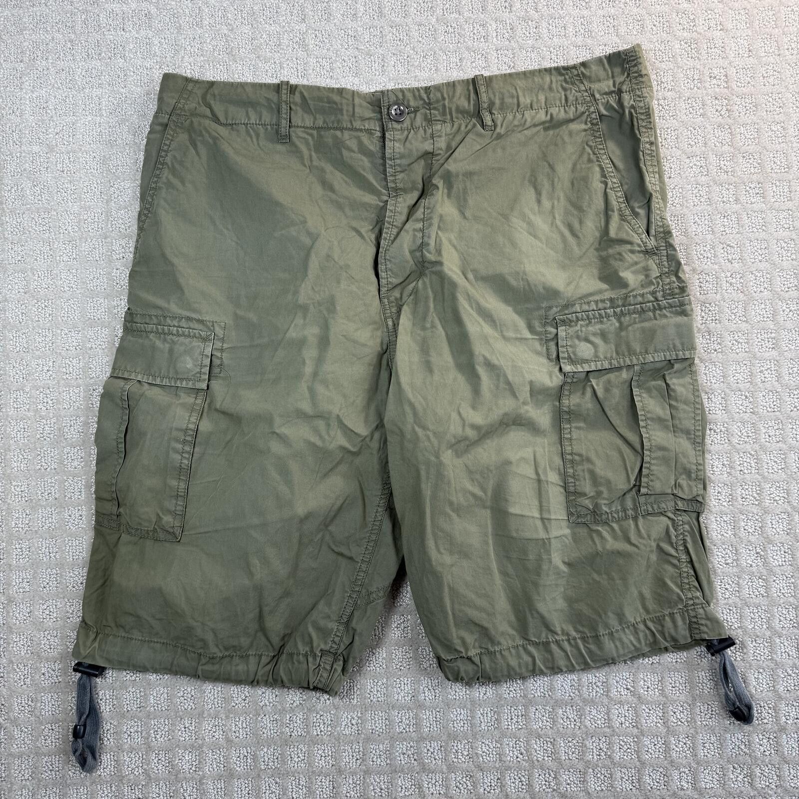 Diesel Diesel Cargo Shorts Olive Green Waist 37 Size US 37 - 1 Thumbnail