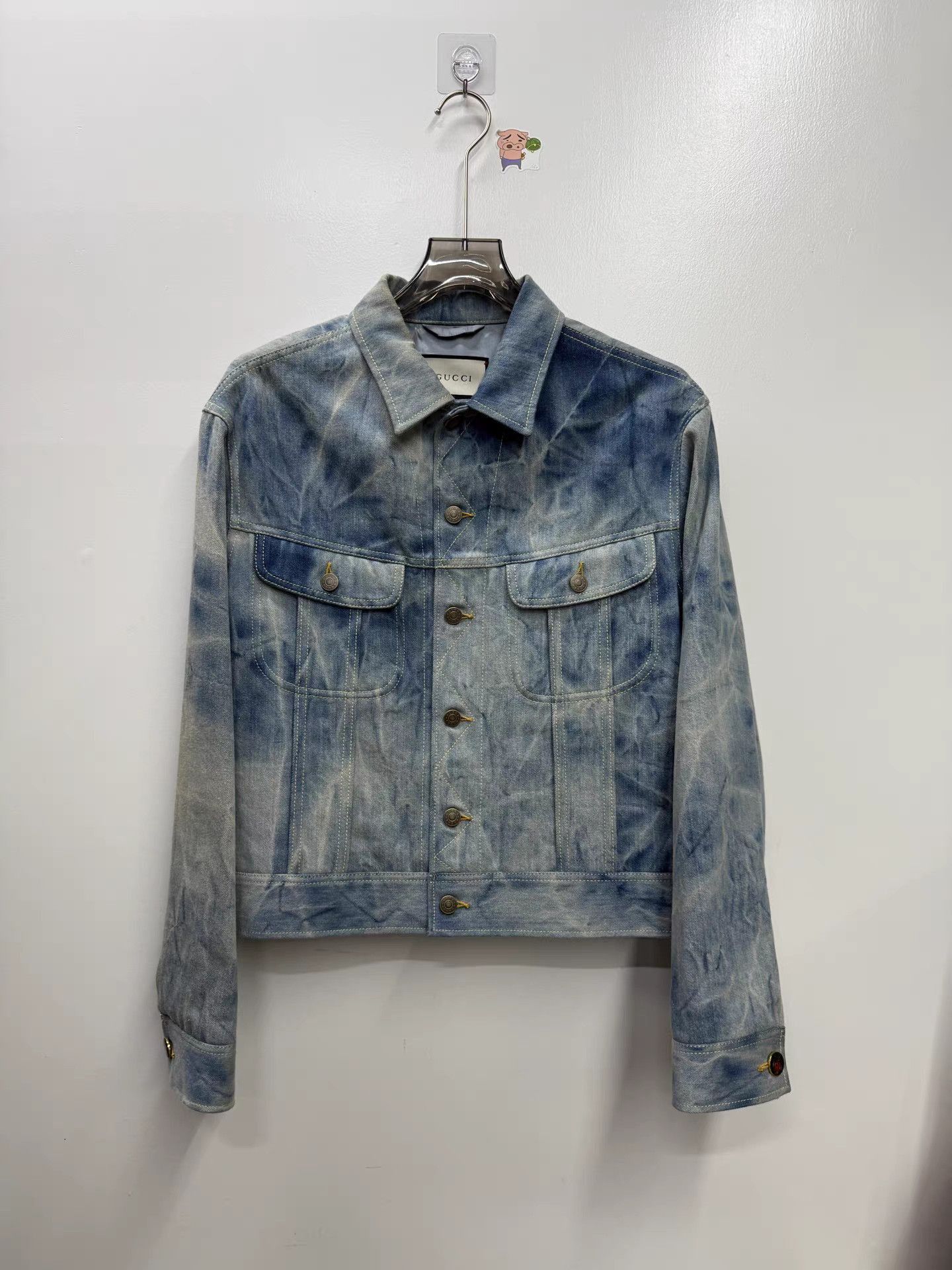 Gucci Blue Denim Jacket with Button Front - Size M Size US M / EU 48-50 / 2 - 1 Thumbnail