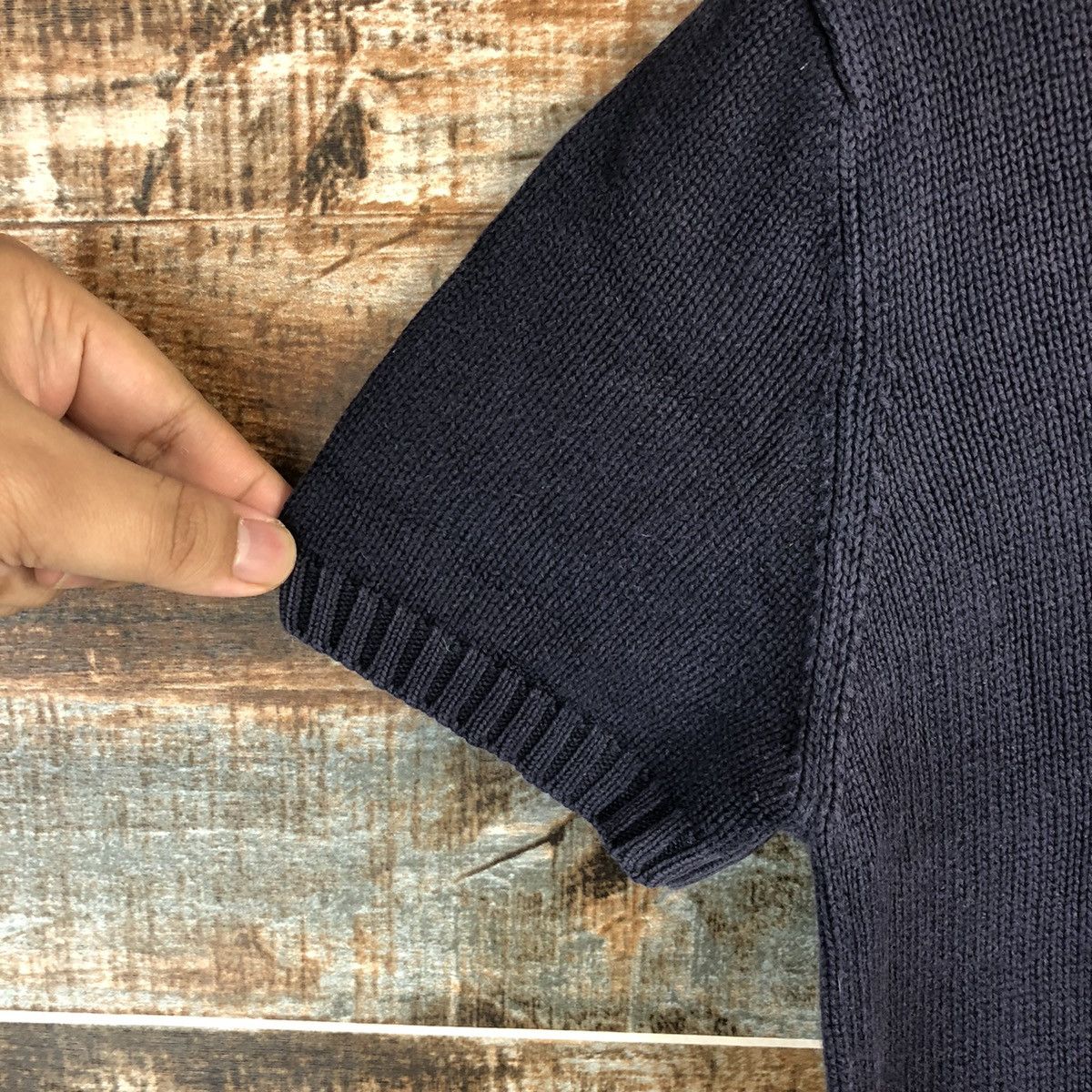 Ralph Lauren Ralph Lauren Sport Dark Blue Knitwear tee #A2499 Size S / US 4 / IT 40 - 7 Thumbnail