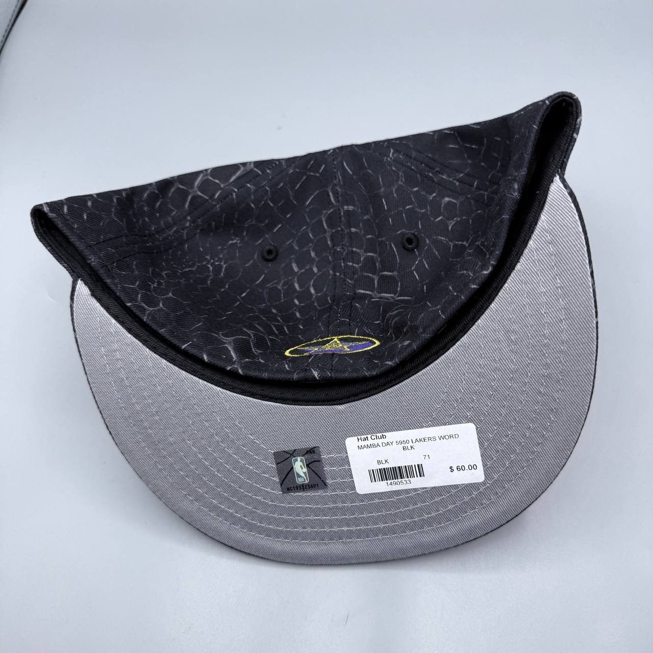 New Era Los Angeles LA Lakers Hat 7 1/8 Mamba Kobe Fitted Hatclub Size ONE SIZE - 7 Thumbnail