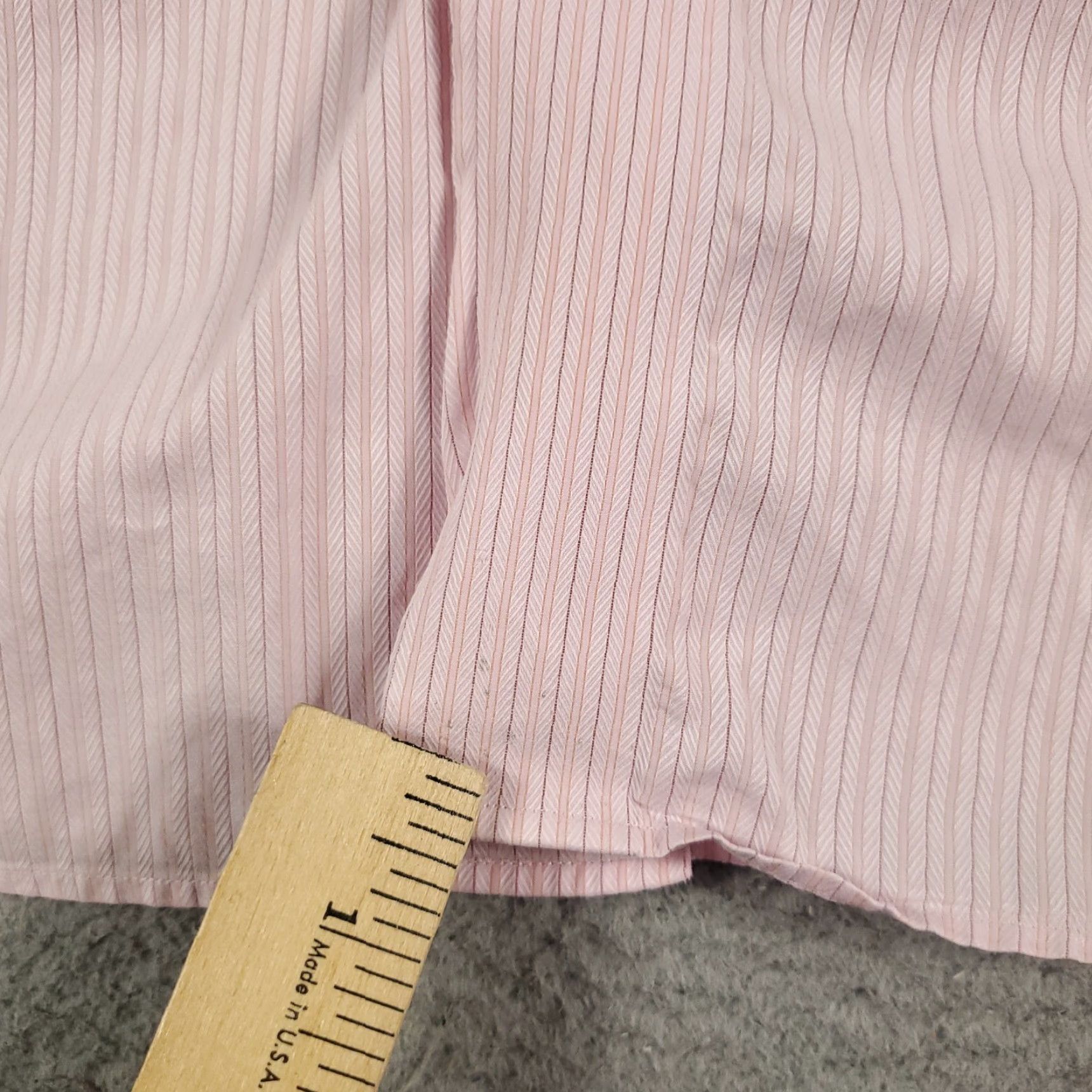 Tommy Bahama Tommy Bahama Dress Shirt Mens 15.5 Pink Striped Long Sleeve Button-Up Classic Preppy Size 40R - 3 Thumbnail