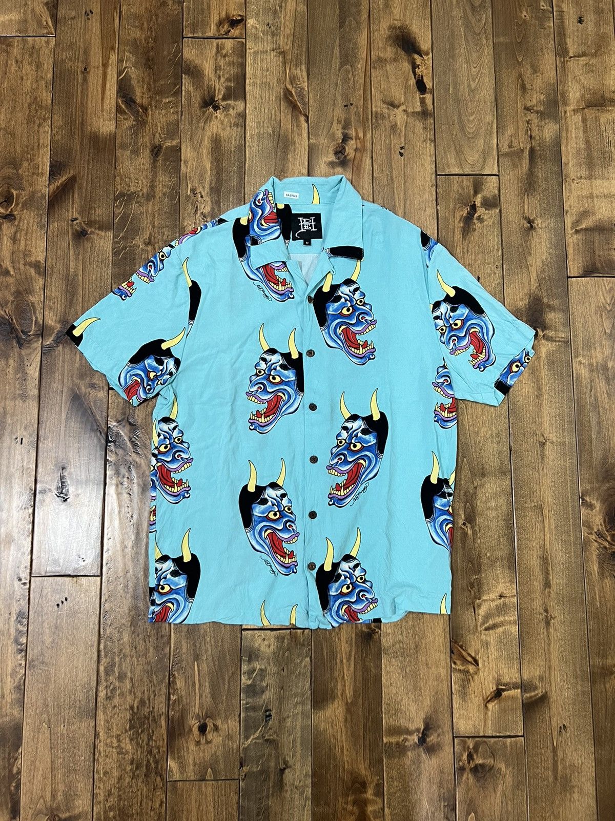 Ed Hardy Vintage Ed Hardy Short sleeve button up shirt Size US M / EU 48-50 / 2 - 3 Thumbnail