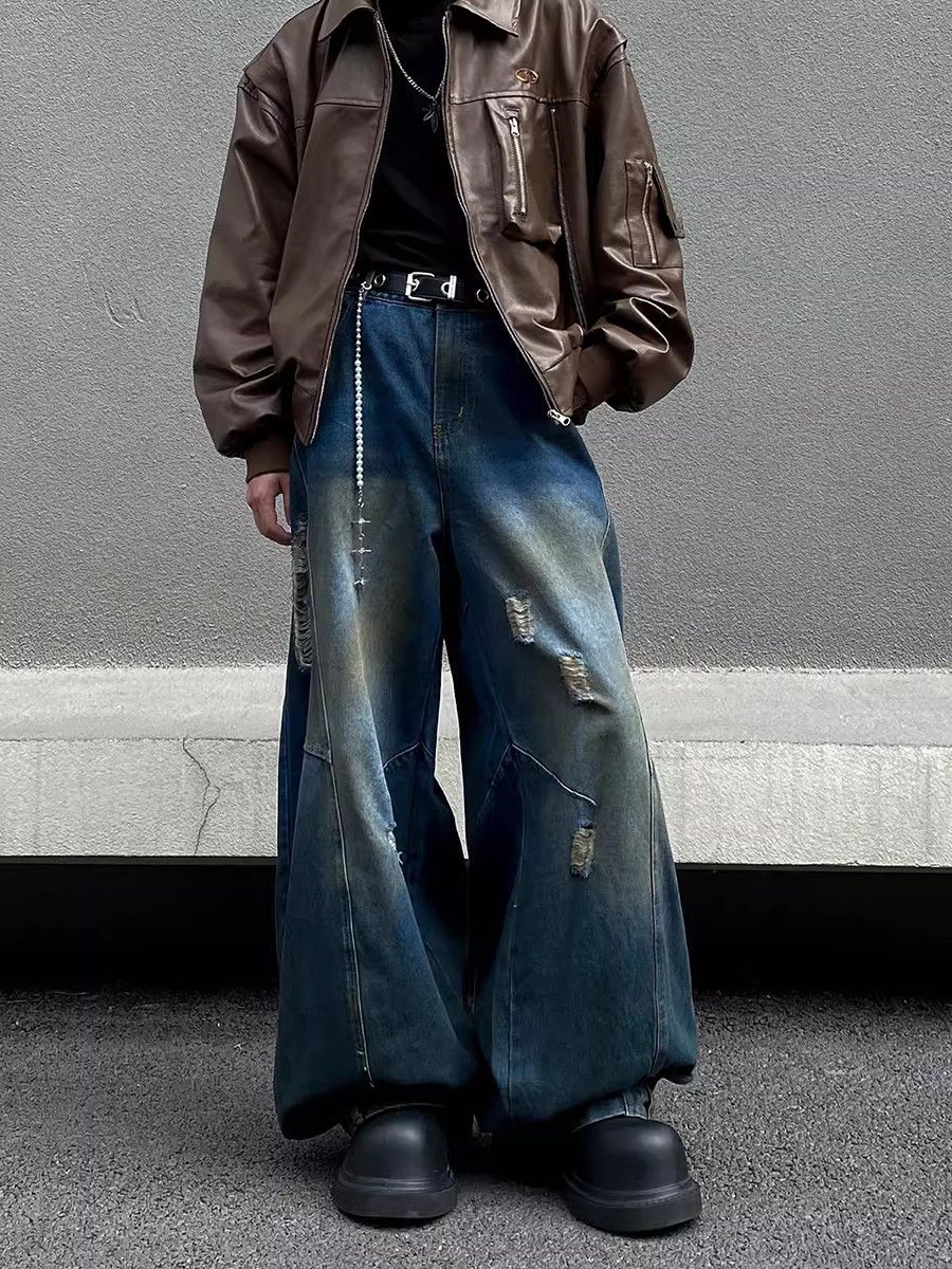 Kyoto Baggy Off-White Denim main image 0