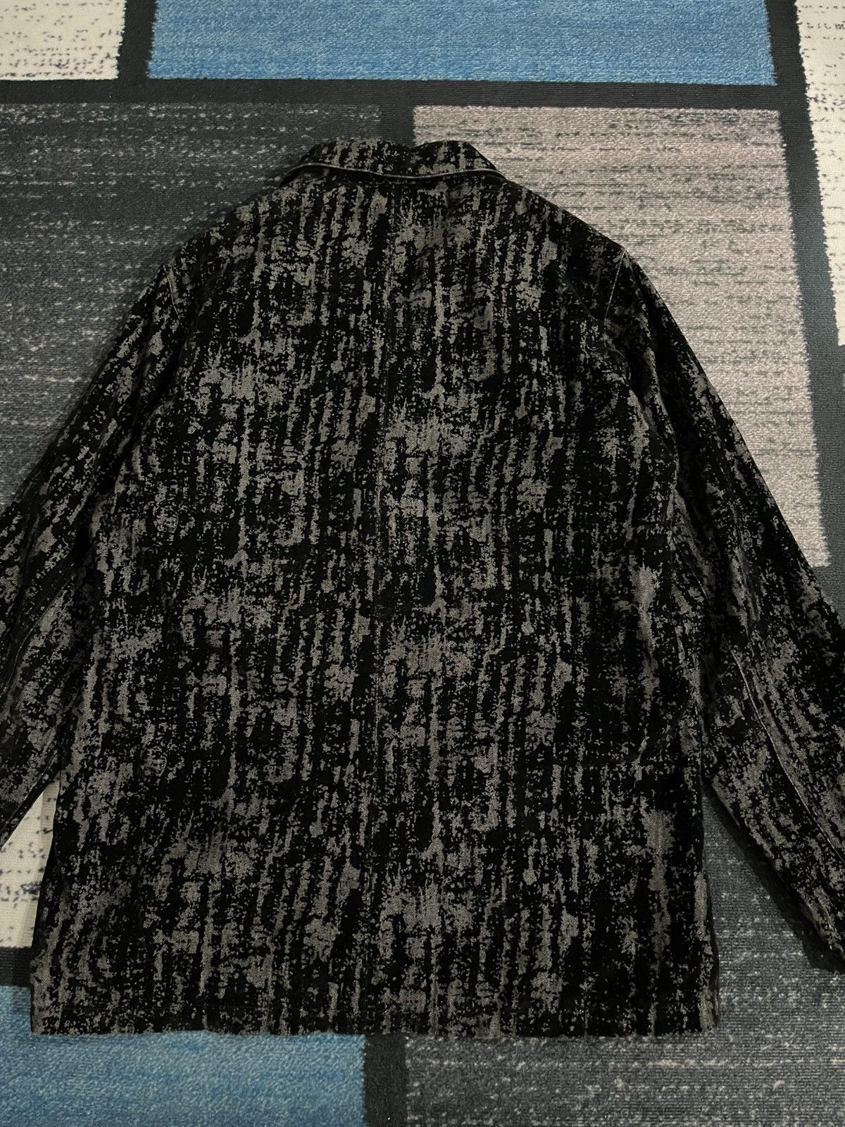 Japanese Brand Agate Snap Button Coat Blazer Size 42R - 13 Thumbnail