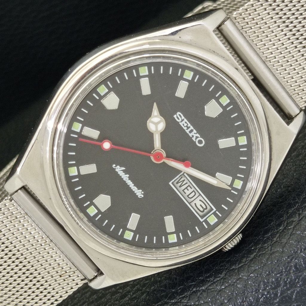 Seiko AUTOMATIC VINTAGE SEIKO JAPAN 6309A MENS WATCH a700417-1 Size 38 - 1 Thumbnail