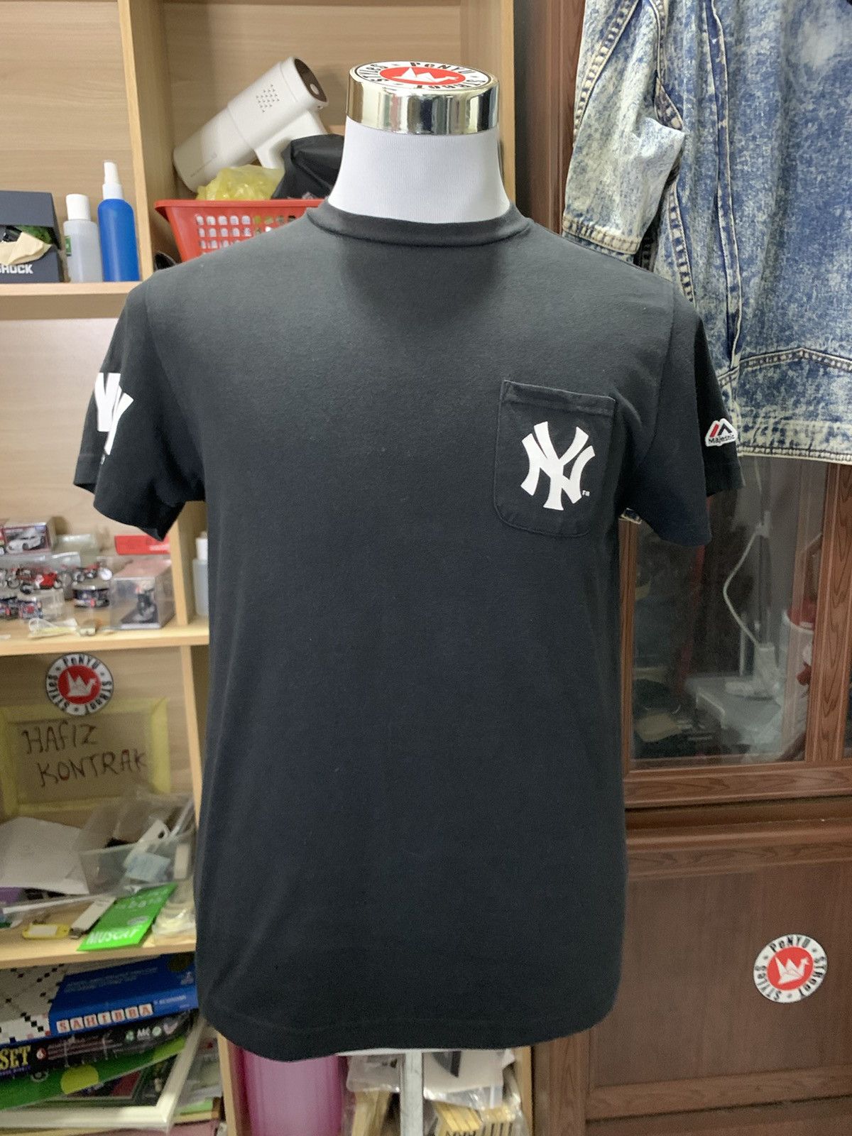 MLB New York Yankees Pocket Tee Size M / US 6-8 / IT 42-44 - 1 Thumbnail