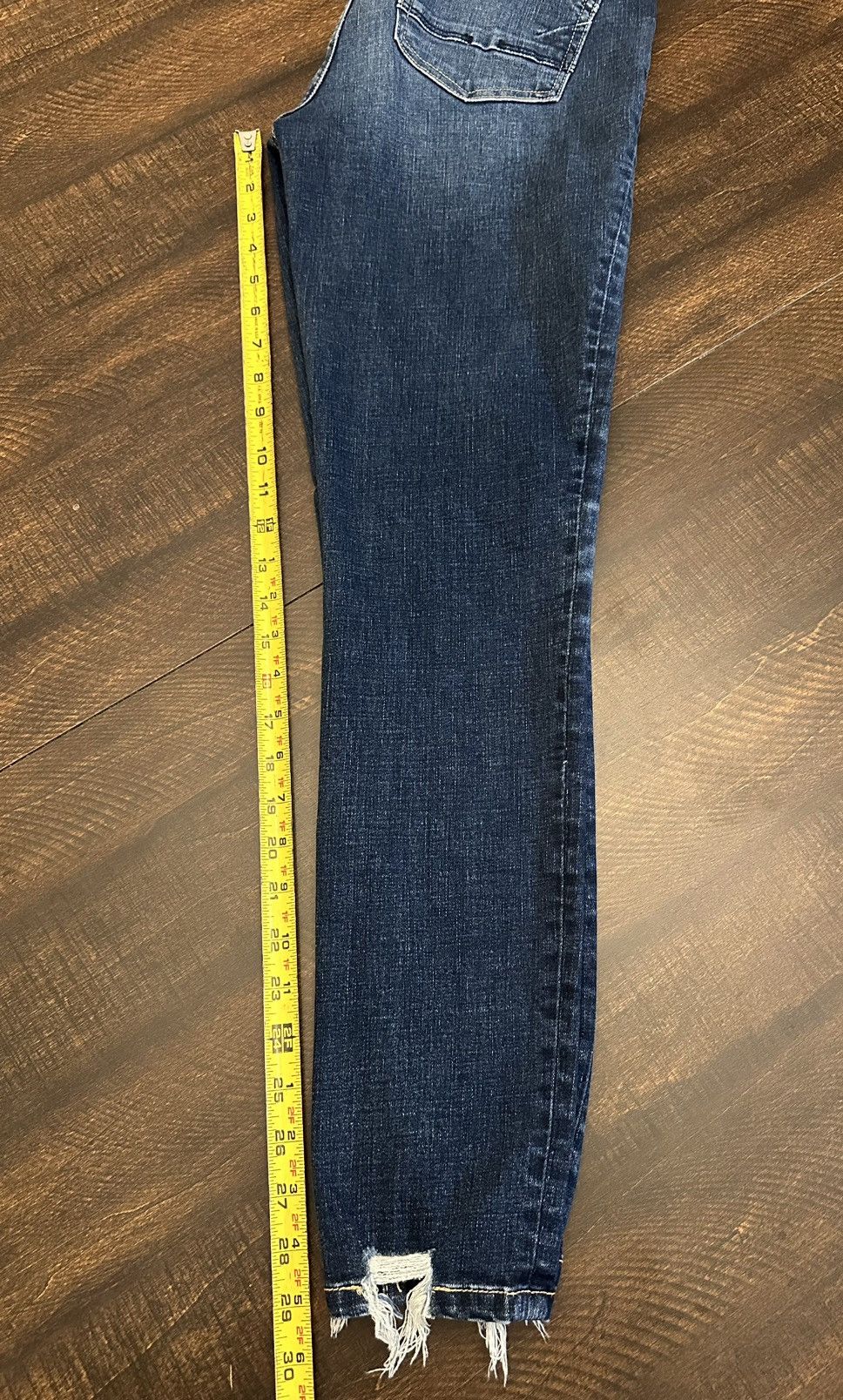 BKE BKE Parker Womens 28x29 High Rise Skinny Jeans Dark Wash Size 28" / US 6 / IT 42 - 4 Thumbnail