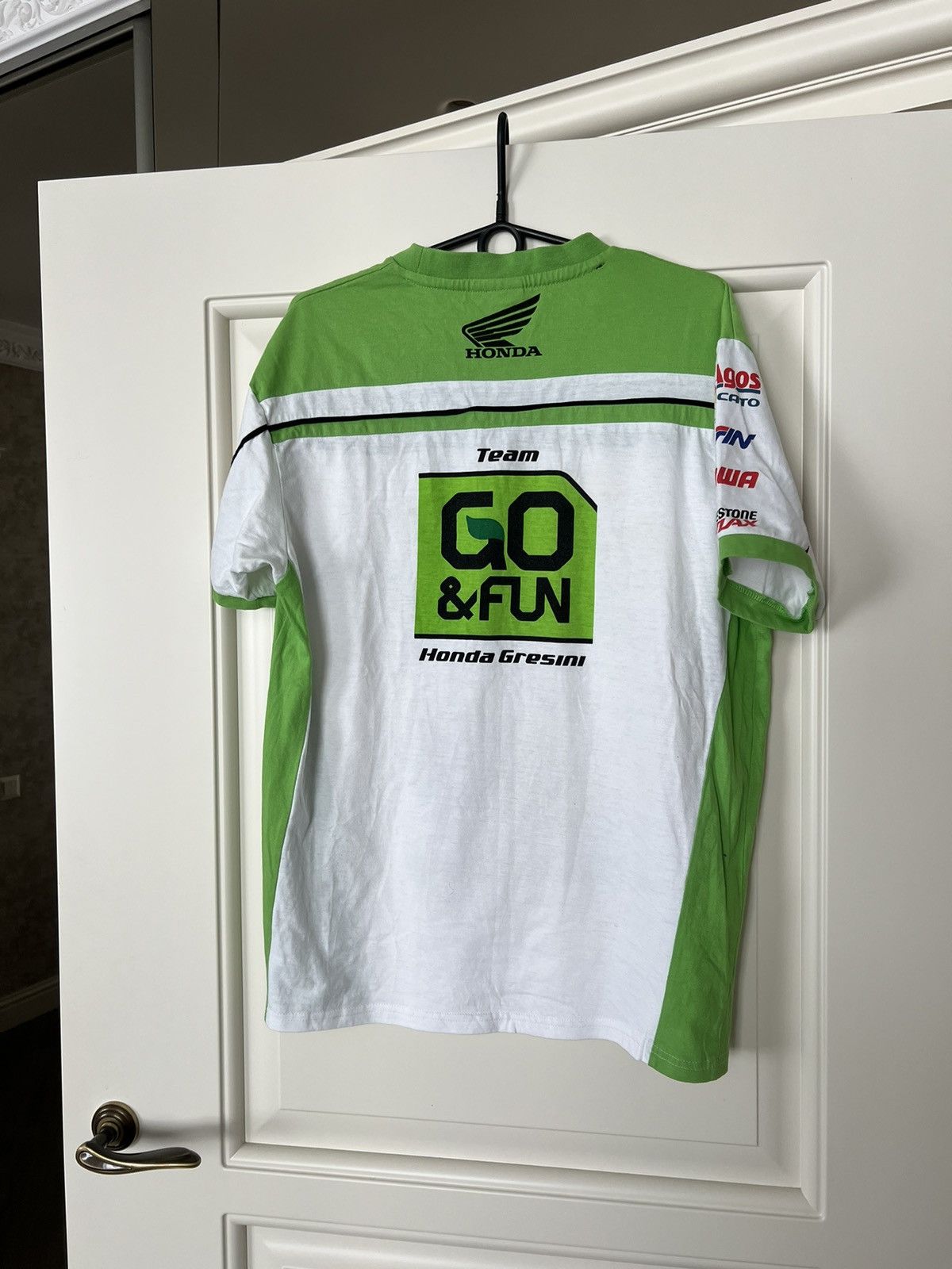 Honda 💥 Honda Racing Moto T-Shirt Tee Size US L / EU 52-54 / 3 - 12 Thumbnail