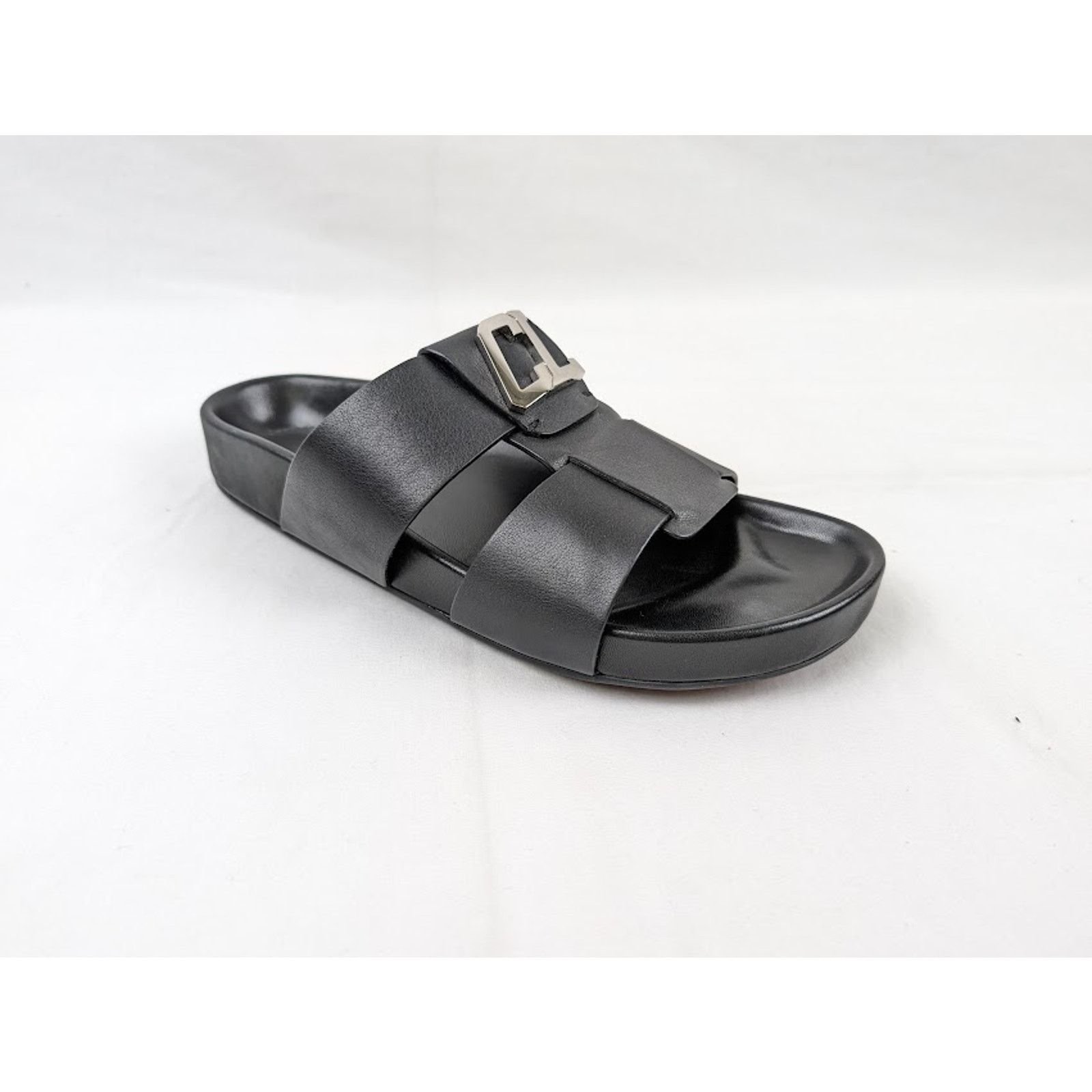 Christian Louboutin Dhabubizz Flat Slides in Black BNWB 42