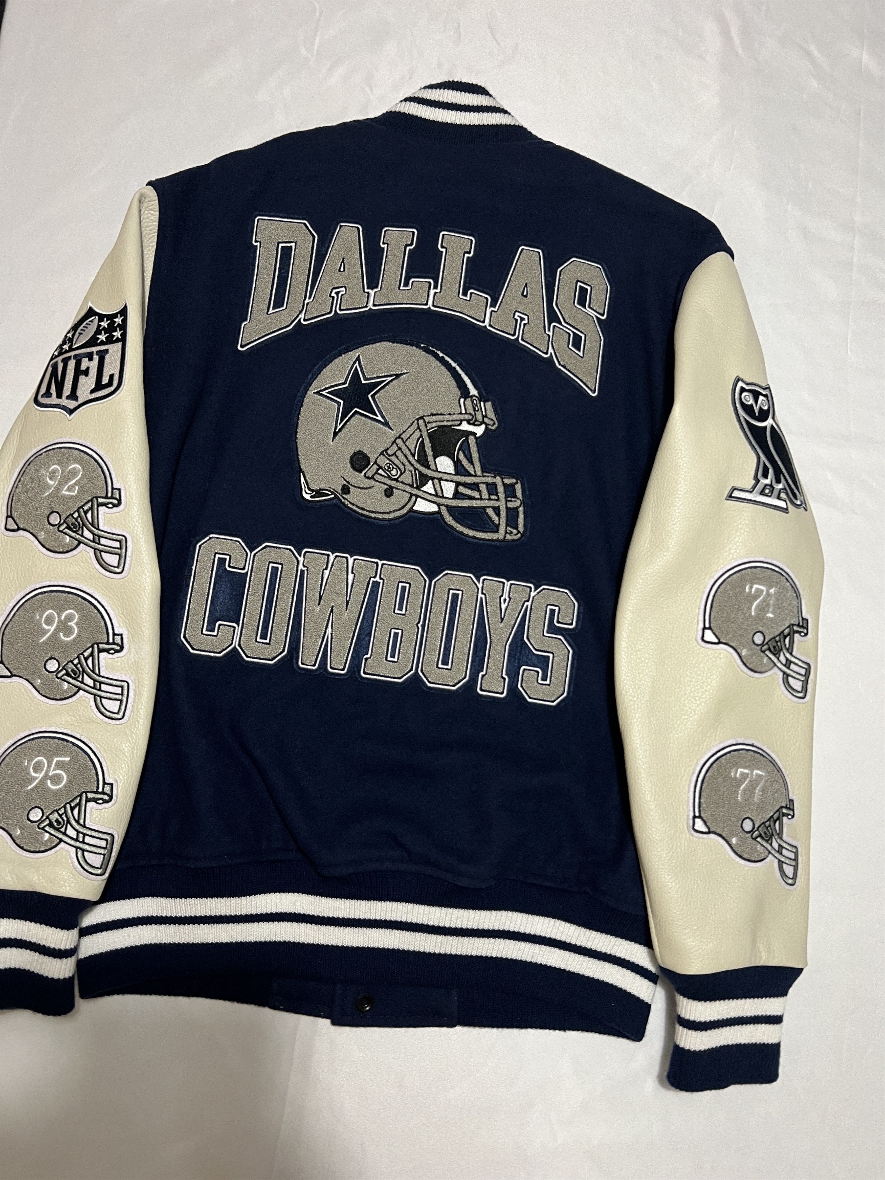 Drake OVO x NFL DALLAS COWBOYS VARSITY JACKET Size US L / EU 52-54 / 3 - 14 Thumbnail