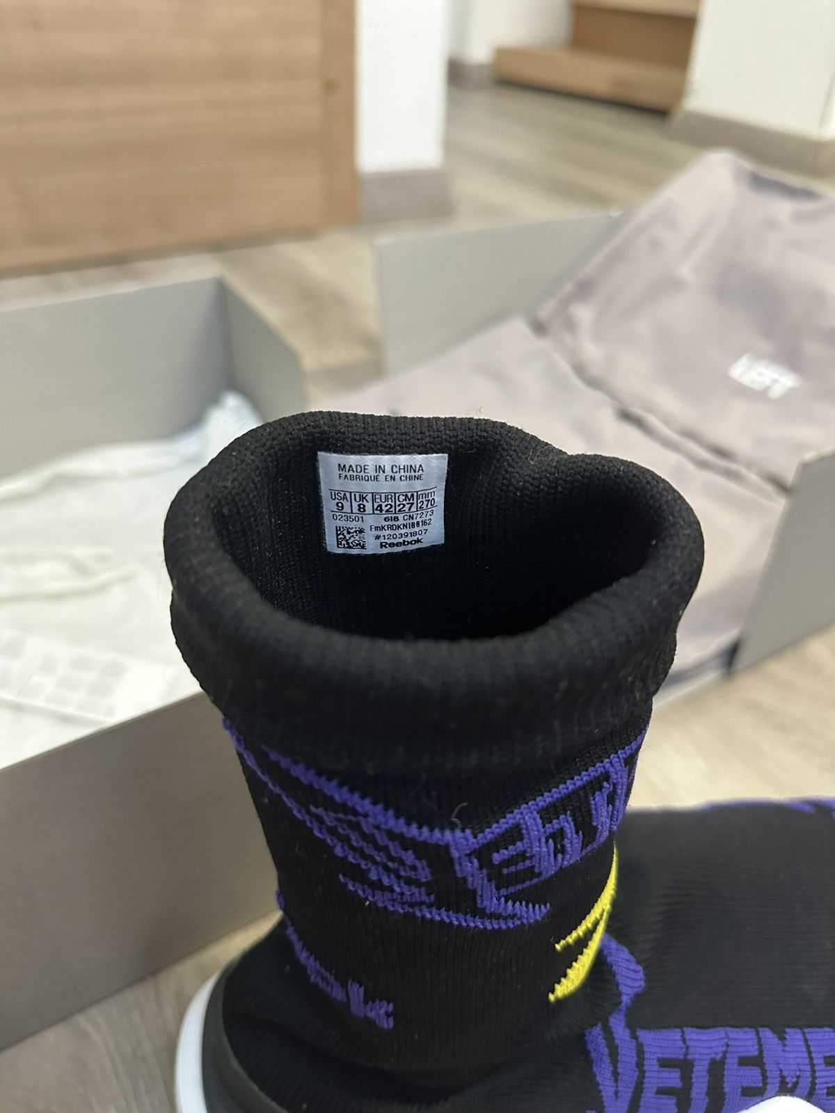 Reebok × Vetements Vetements x Reebok Sock Sneakers Size US 9 / EU 42 - 6 Thumbnail