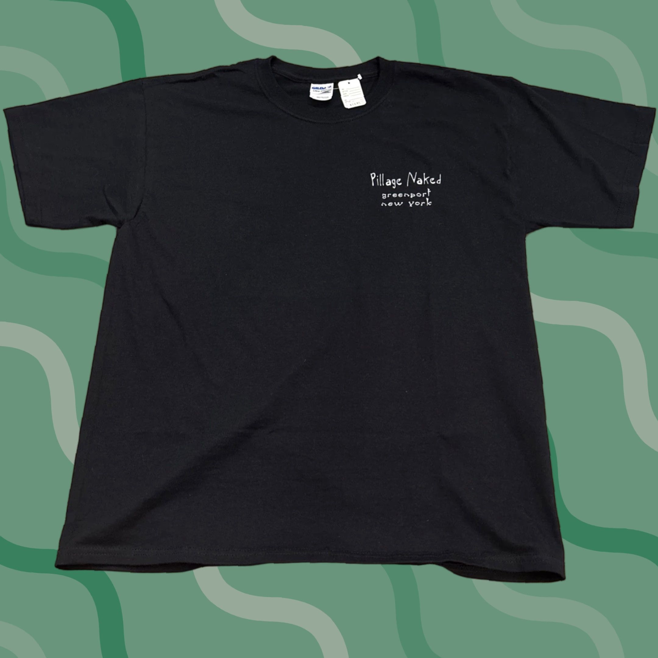Gildan Pillage Naked Show Off Your Cannonballs Greenport New York T Shirt L Men Black Gildan Pirate T-Shirt Size US L / EU 52-54 / 3 - 1 Thumbnail