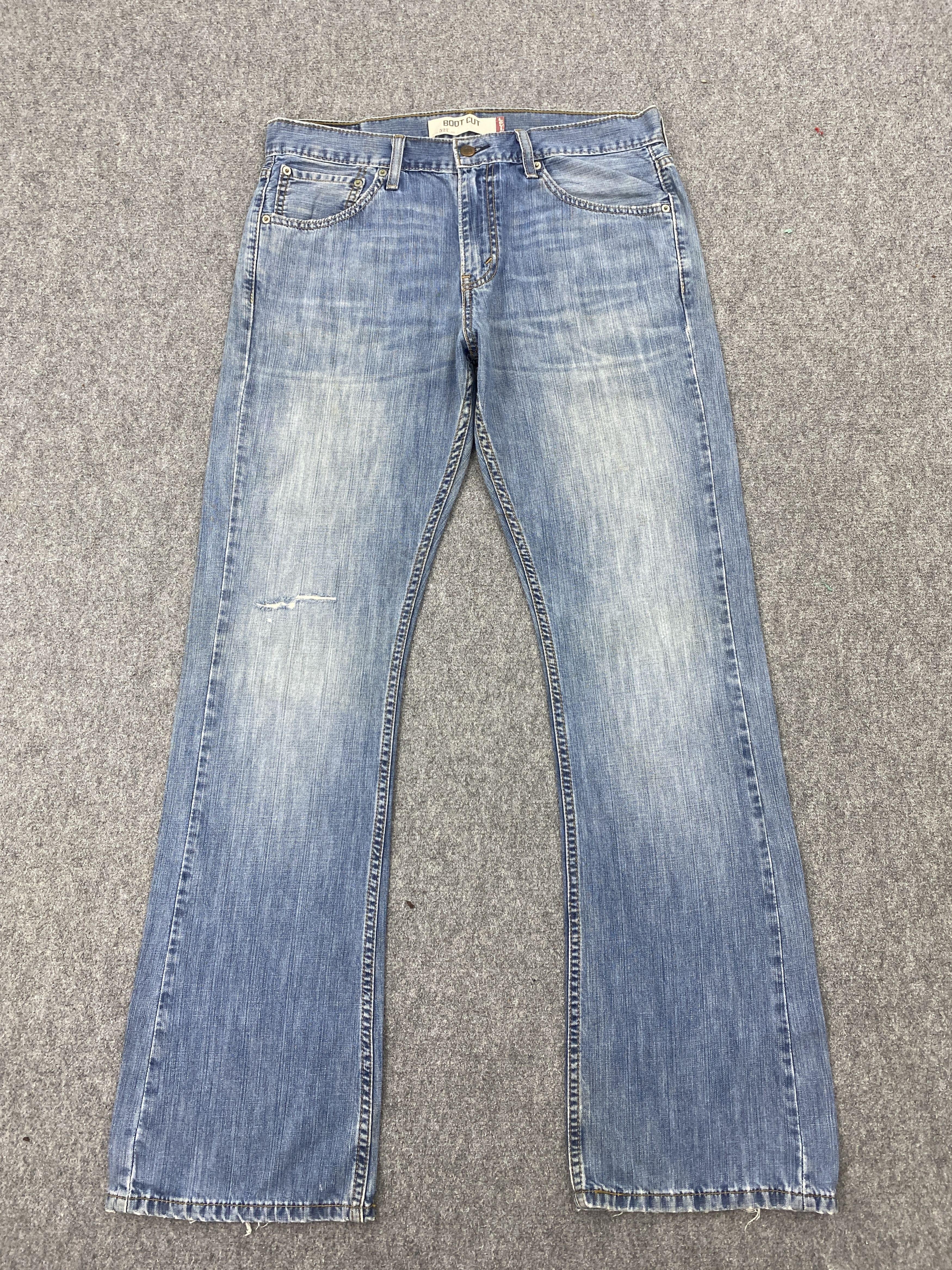 image of Levis x Vintage Levi's 527 Flared Bootcut Jeans in Blue Denim, Men's (Size 34)