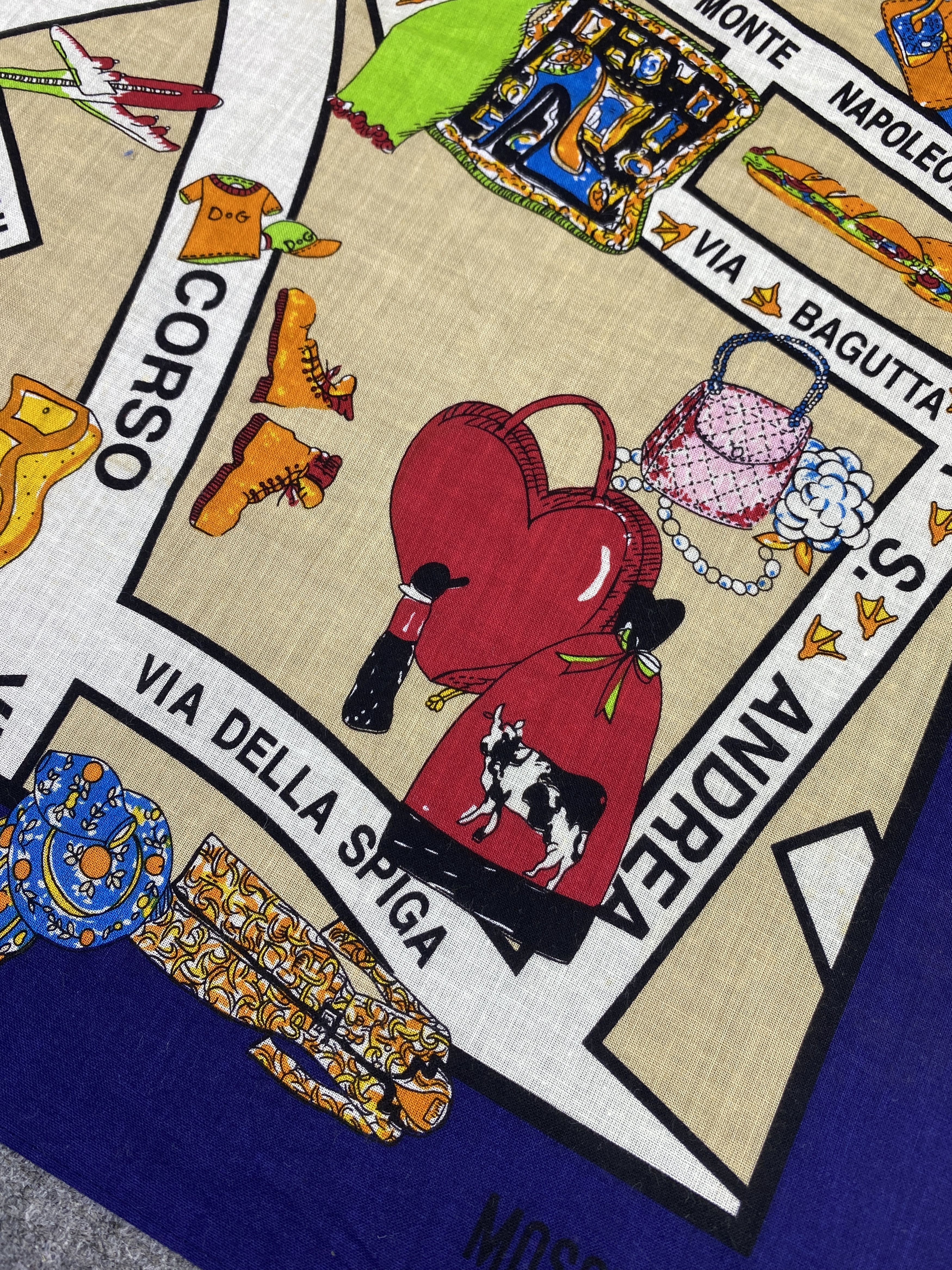 Moschino Vintage Moshino Handkerchief / Neckerchief KT0164 Size ONE SIZE - 5 Thumbnail