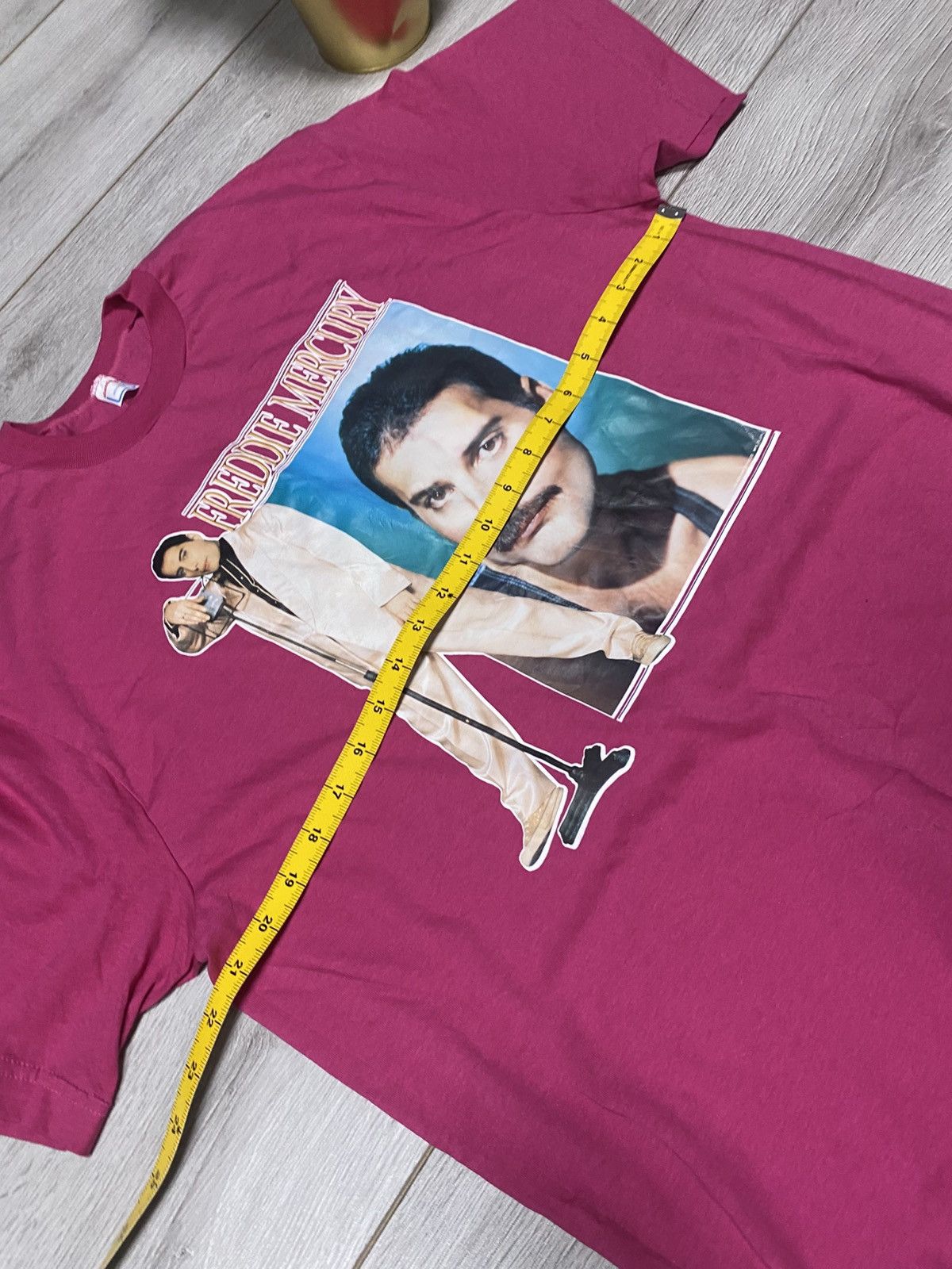 Vintage Freddie Mercury big print graphic tee shirt Size US L / EU 52-54 / 3 - 7 Thumbnail