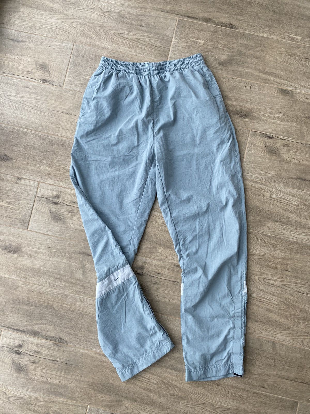 Nike × Vintage Nike Vintage Nylon Sweatpants Size US 30 / EU 46 - 1 Thumbnail