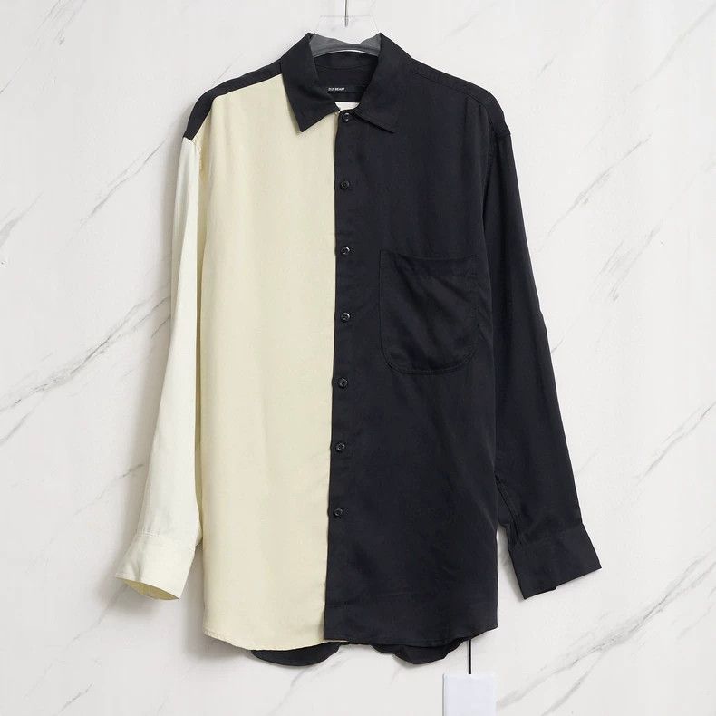 Song For The Mute Song For The Mute Patchwork Shirt Size US S / EU 44-46 / 1 - 1 Thumbnail