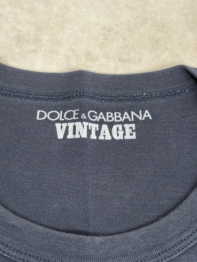 Dolce & Gabbana 2000s Dolce & Gabbana Navy Playboy T-Shirt Size US S / EU 44-46 / 1 - 8 Thumbnail