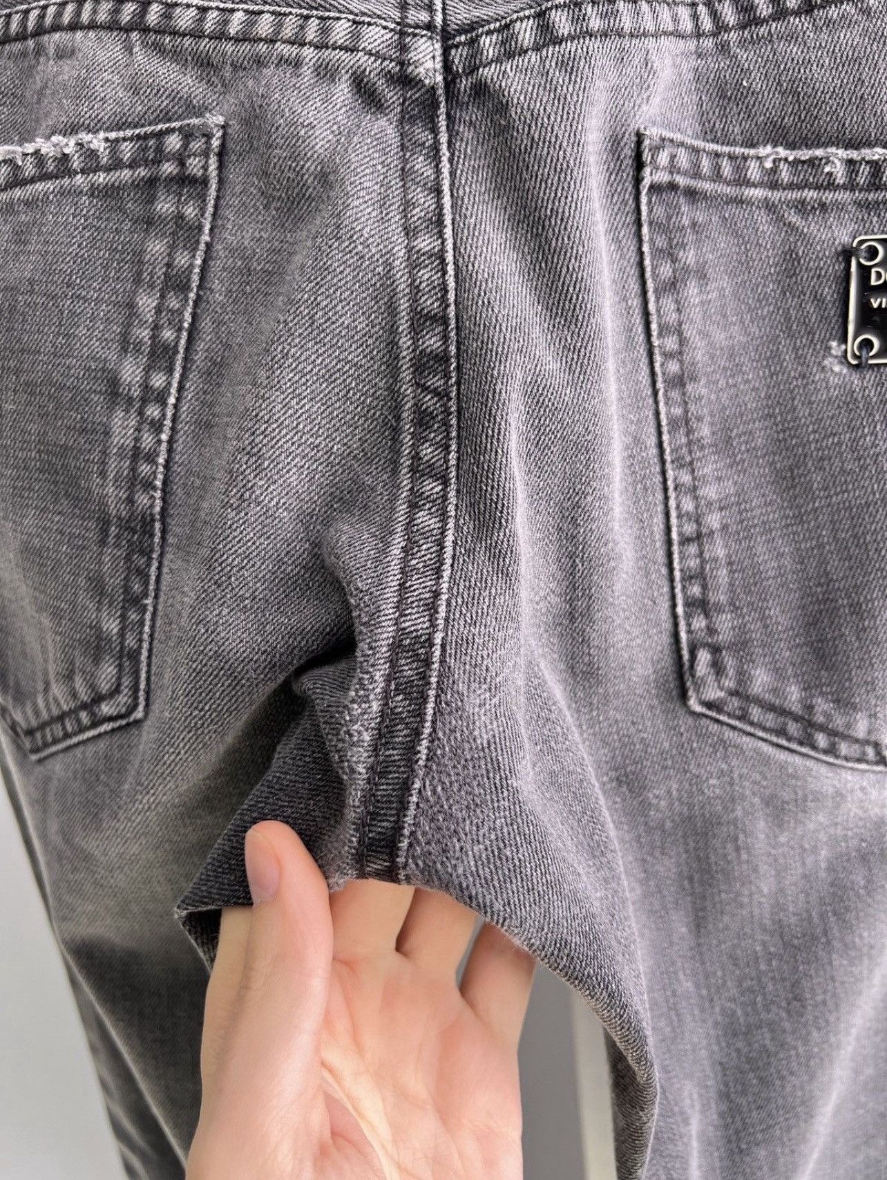 Dolce & Gabbana Vintage Dolce Gabbana Black Archival Y2K pants Size US 32 / EU 48 - 12 Thumbnail