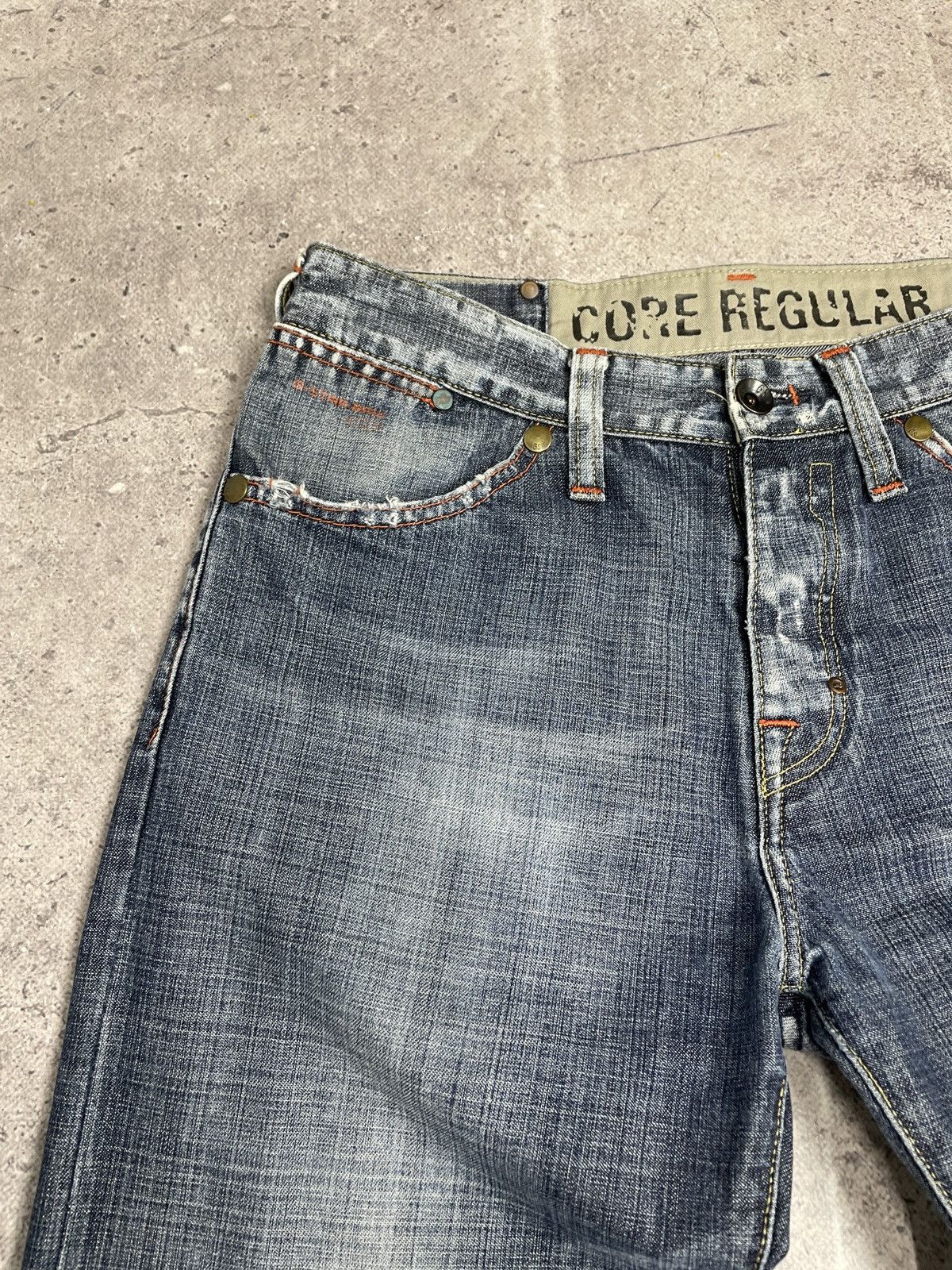 G-Star Vintage G Star Raw Pants Y2K Baggy Cargo Jeans Distressed Size US 30 / EU 46 - 10 Thumbnail