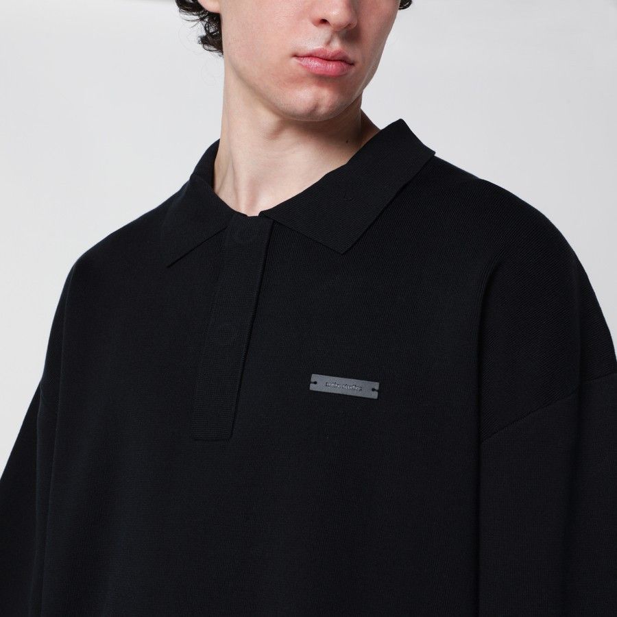 Entire Studios o1d2blof0226 Long Sleeve Polo Shirt in Black Size US S / EU 44-46 / 1 - 4 Thumbnail