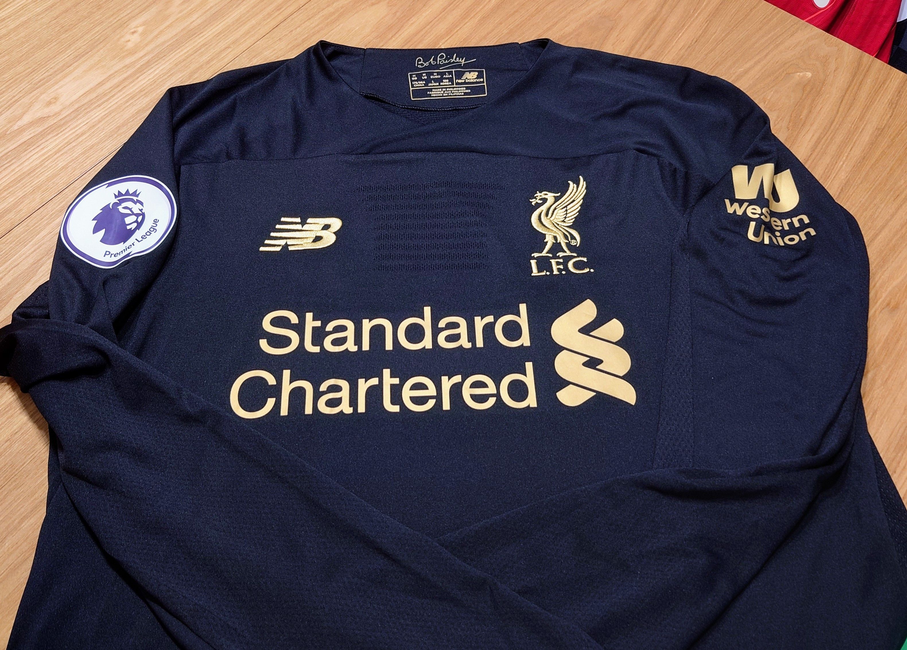 New Balance Liverpool Goalkeeper Long Sleeve Black Adrian Size US M / EU 48-50 / 2 - 1 Thumbnail