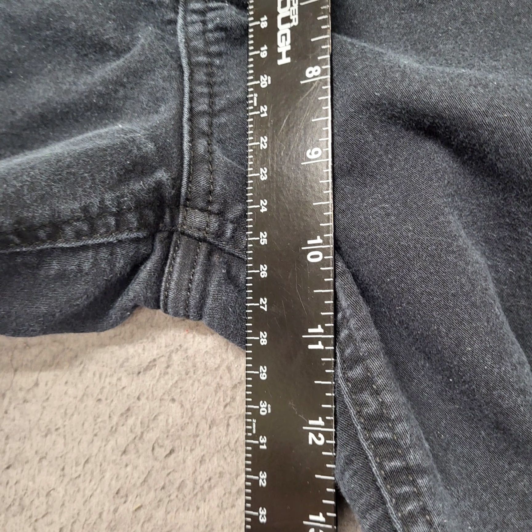 Liz Claiborne Liz Claiborne Jeans Women Size 10 Mid Rise Black Slim Stretch College Preppy Slim Jeans Womens Mid Rise Black Stretch Size 32" / US 10 / IT 46 - 7 Thumbnail