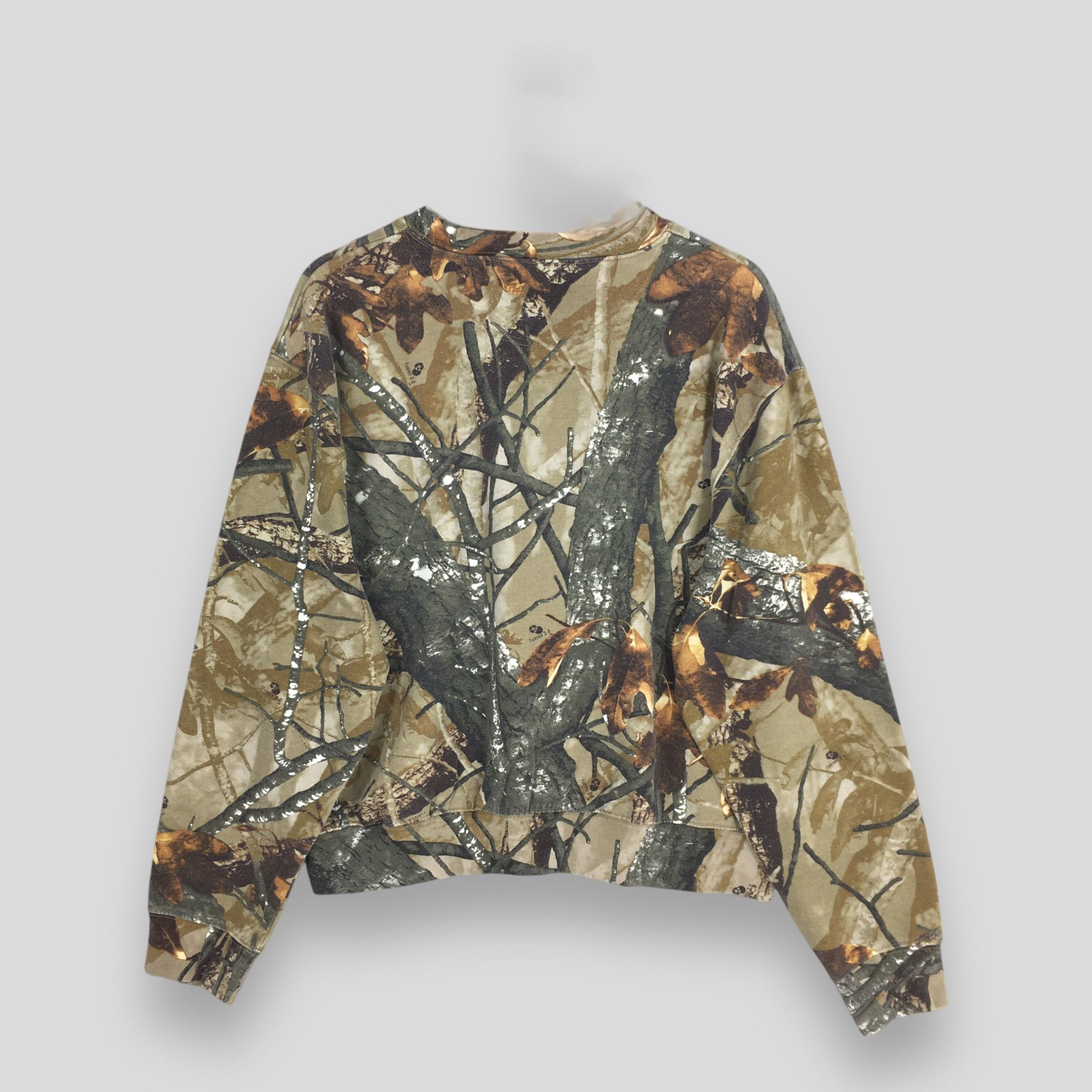 Mossy Oaks Vintage Outfitters Ridge Mossy Oak Camo Sweatshirt Large Size US L / EU 52-54 / 3 - 6 Thumbnail