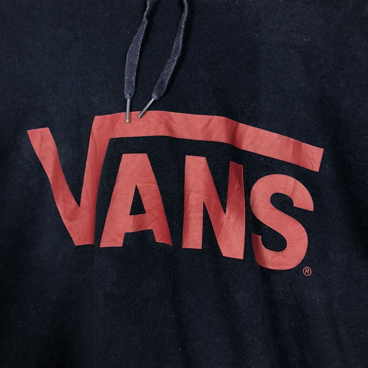 Vans 📌Hoodie Pull Over Anorak Vans Big Logo Design Size US L / EU 52-54 / 3 - 17 Thumbnail