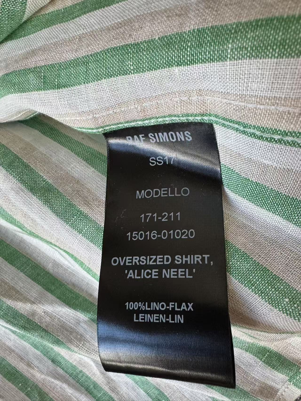 Raf Simons Raf Simons x ROBERT MAPPLETHORPE "Alice Neel"Oversized Shirt Size US M / EU 48-50 / 2 - 9 Thumbnail