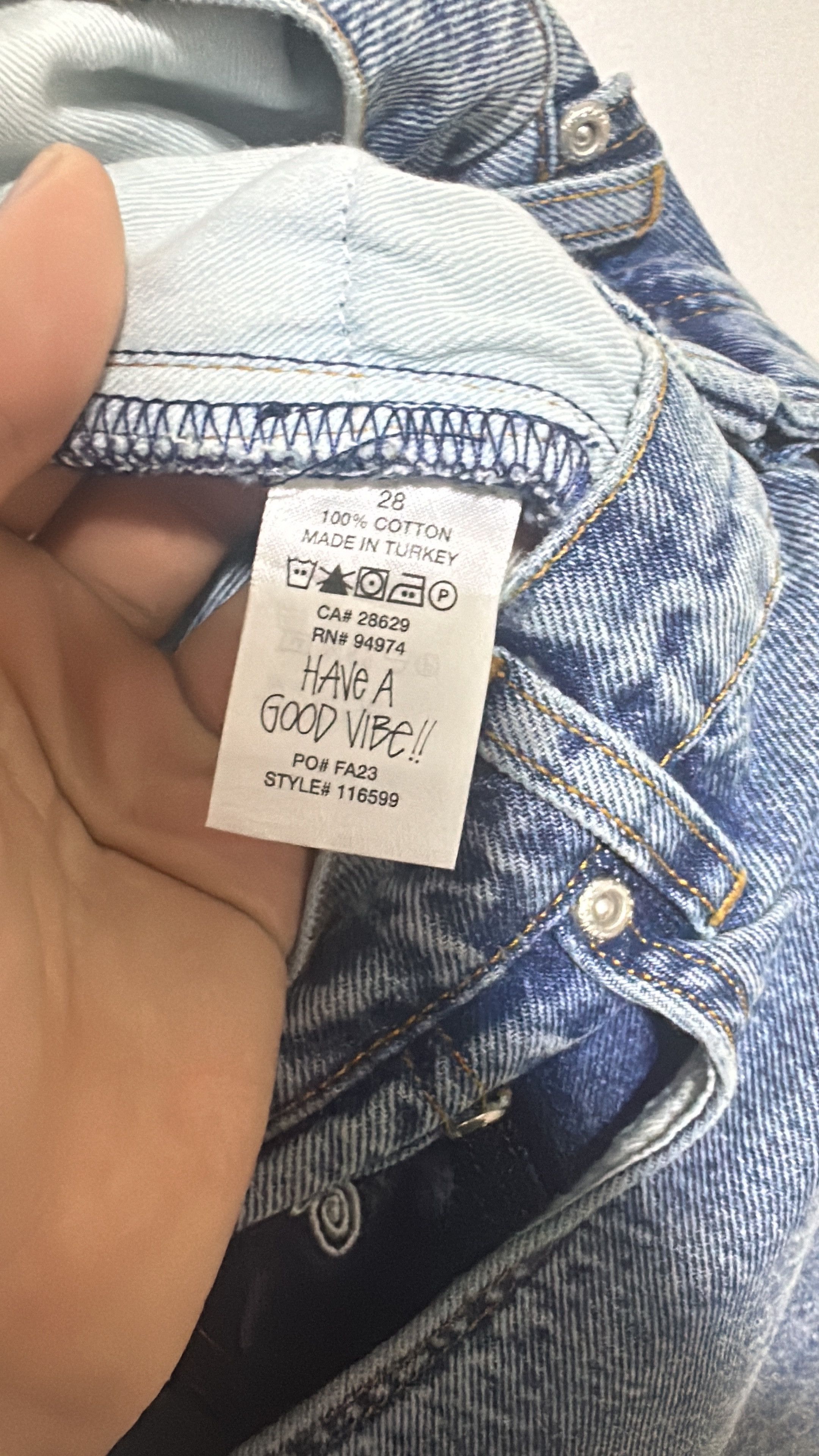 Stussy Stussy Big Ol Jean Denim Washed Blue Size 28 Size US 28 / EU 44 - 7 Thumbnail