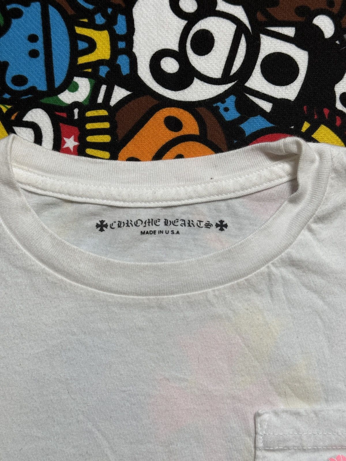 Chrome Hearts Chrome Hearts Boys Multi Cemetery Logo Tee Size US XS / EU 42 / 0 - 5 Thumbnail