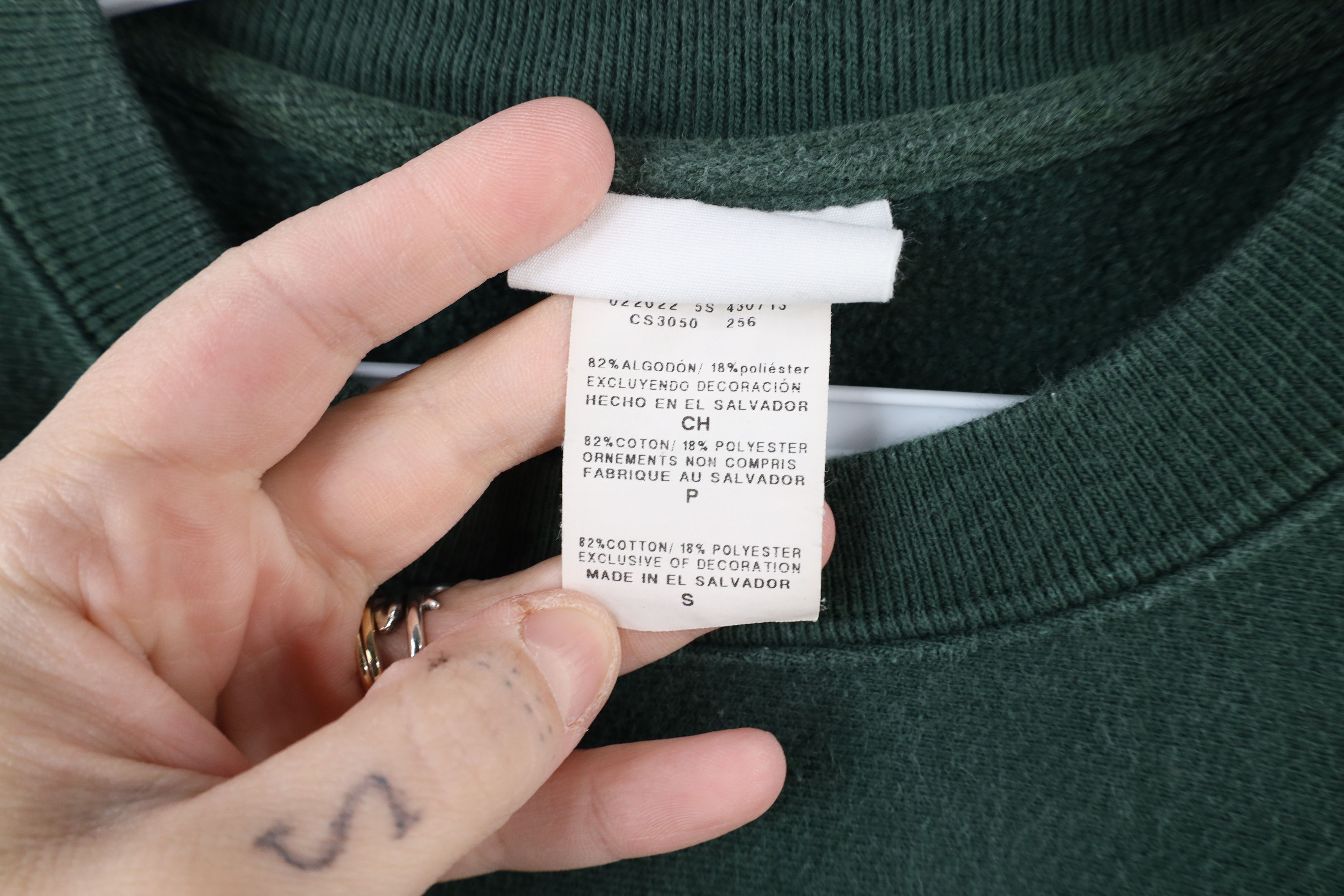Champion × Vintage Champion Reverse Weave Greenhill Crewneck Sweatshirt Green Size US S / EU 44-46 / 1 - 8 Thumbnail