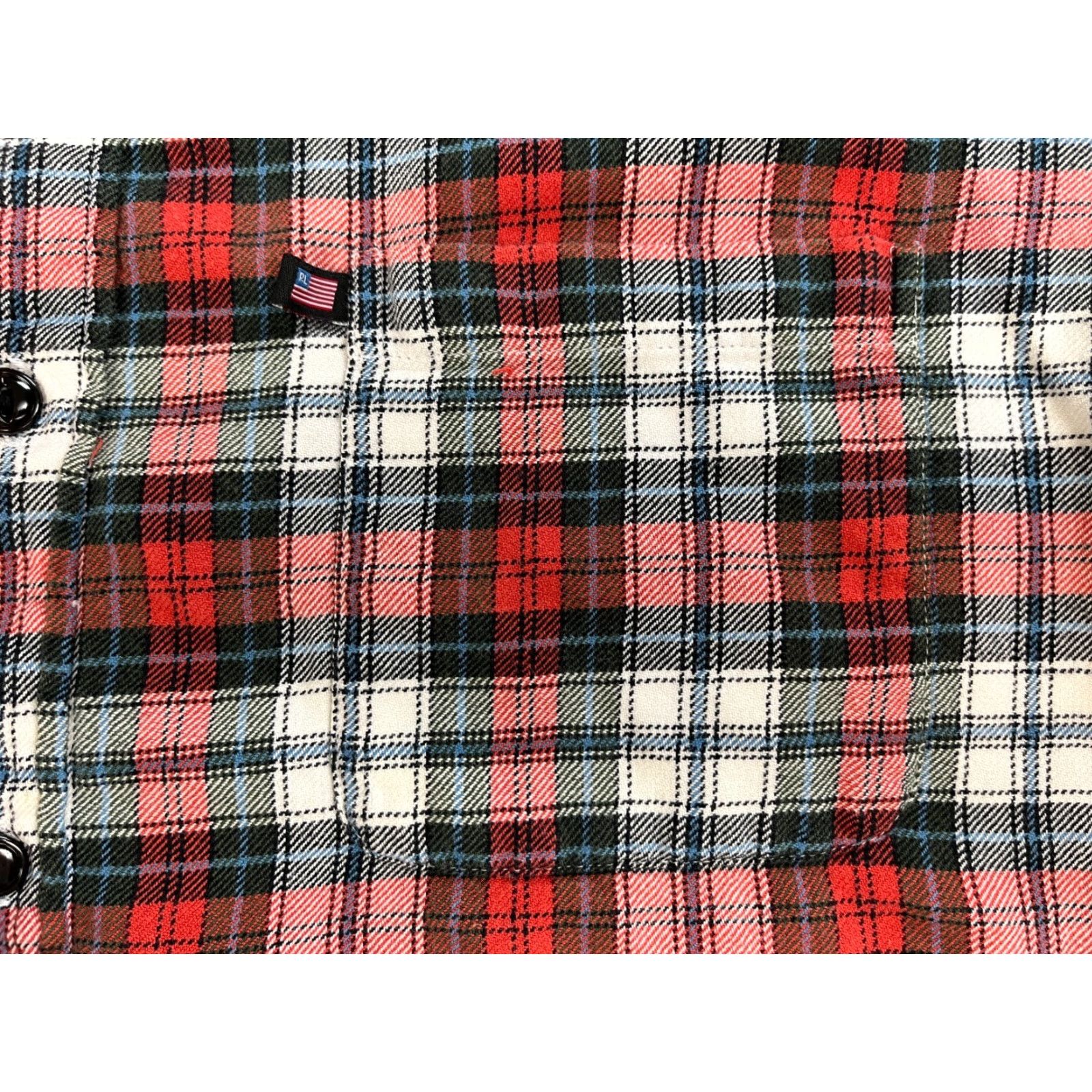 Vintage VINTAGE Polo Jeans Co. Ralph Lauren Men’s Button-Up Flannel Shirt Plaid Sz M Size US M / EU 48-50 / 2 - 4 Thumbnail