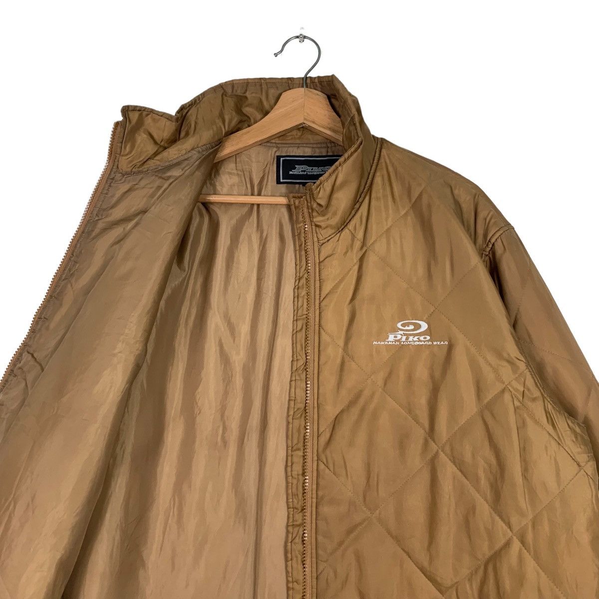 Japanese Brand PIKO Hawaiian Longboard Wear Quilted Jacket #0311-C14 Size US L / EU 52-54 / 3 - 11 Thumbnail