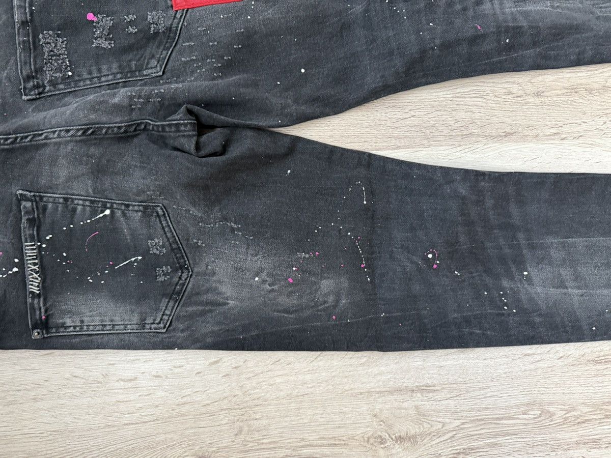 Dsquared2 Dsquared2 Slim Jeans Distressed Paint Splatter Patch Size US 32 / EU 48 - 18 Thumbnail