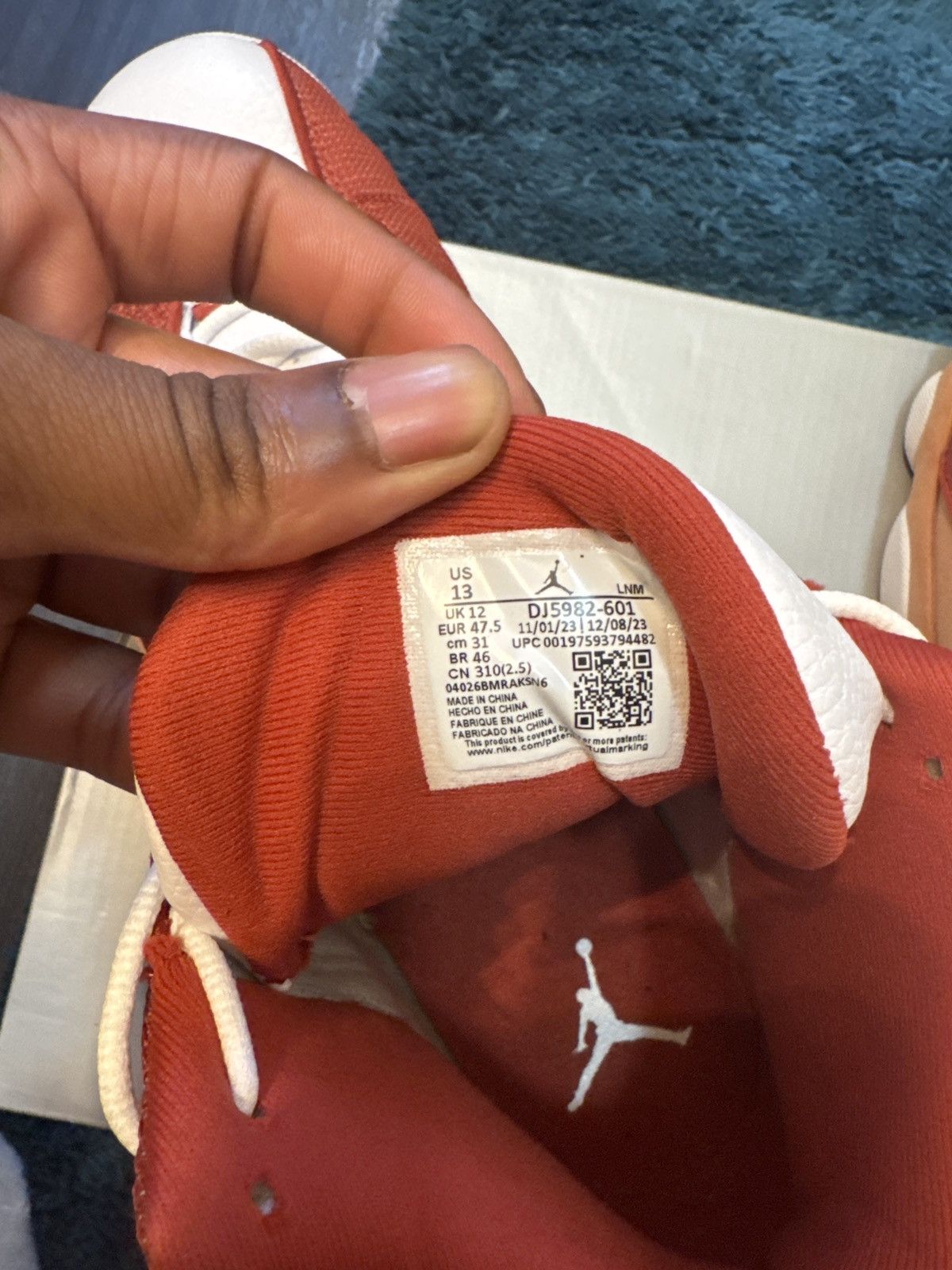 Jordan Brand Jordan 13 “Dune Red” Size US 13 / EU 46 - 6 Thumbnail